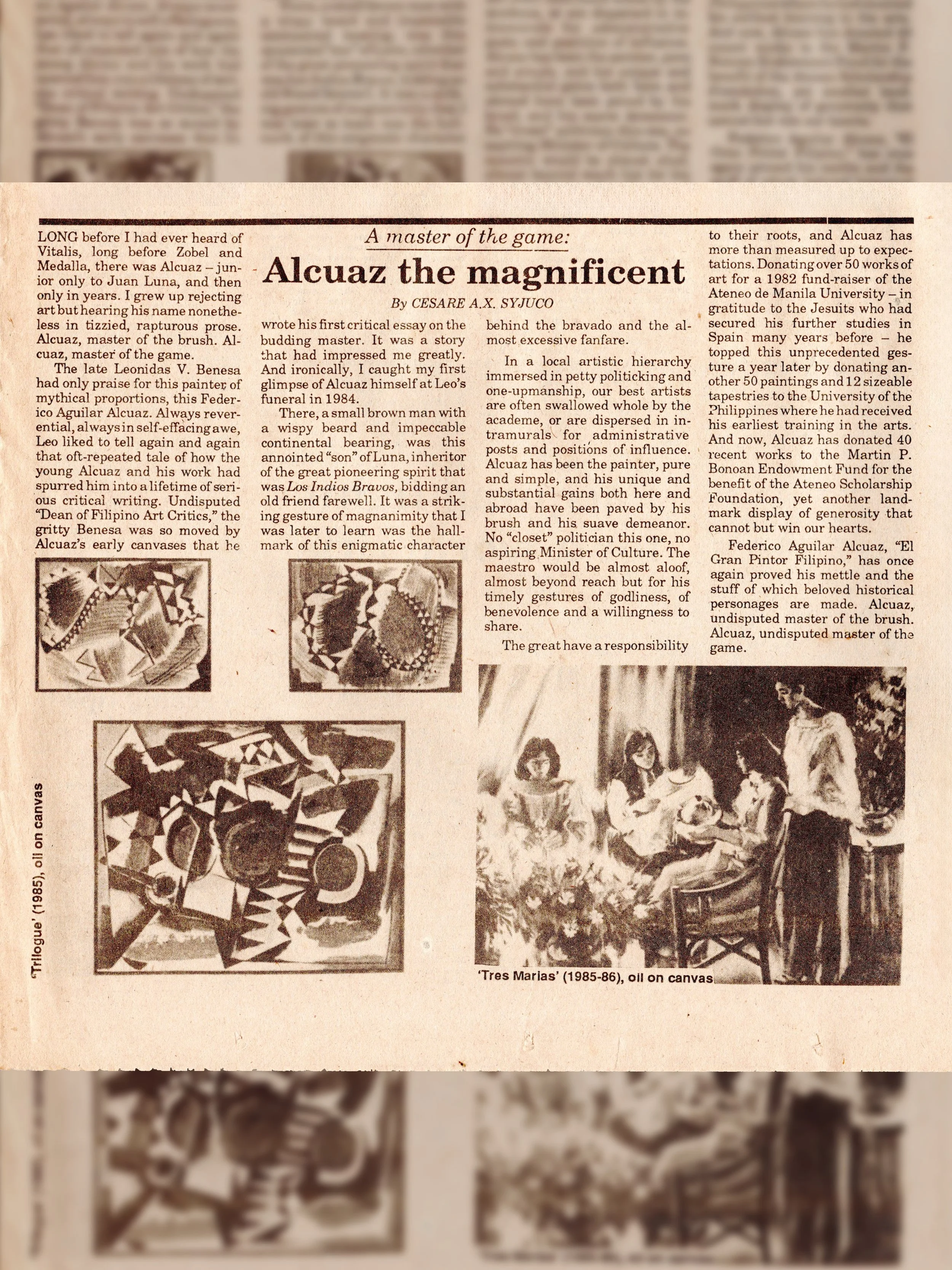 A master of the game: Alcuaz The Magnificent