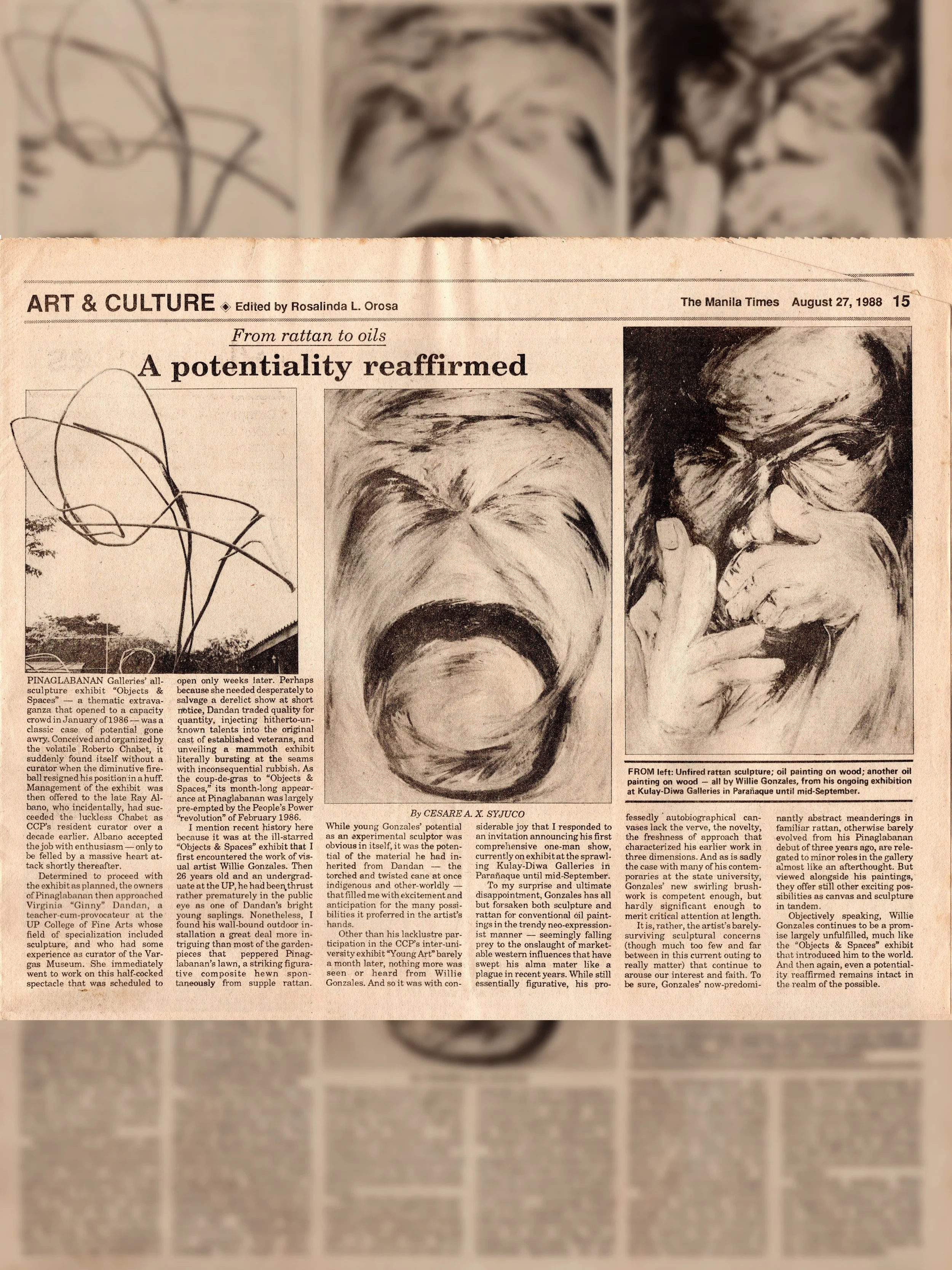 From Rattan to Oils A Potentiality Reaffirmed