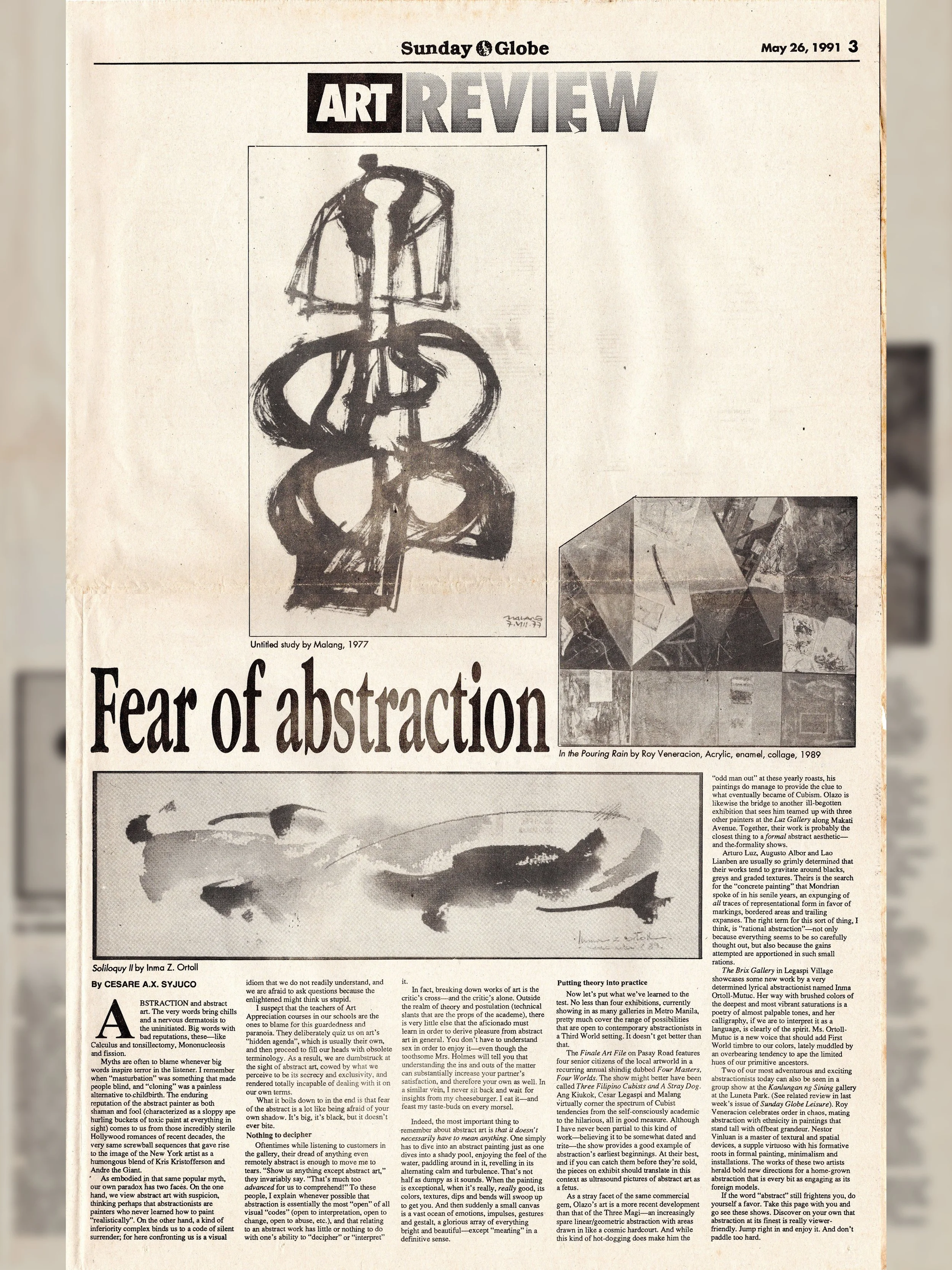 Fear of Abstraction
