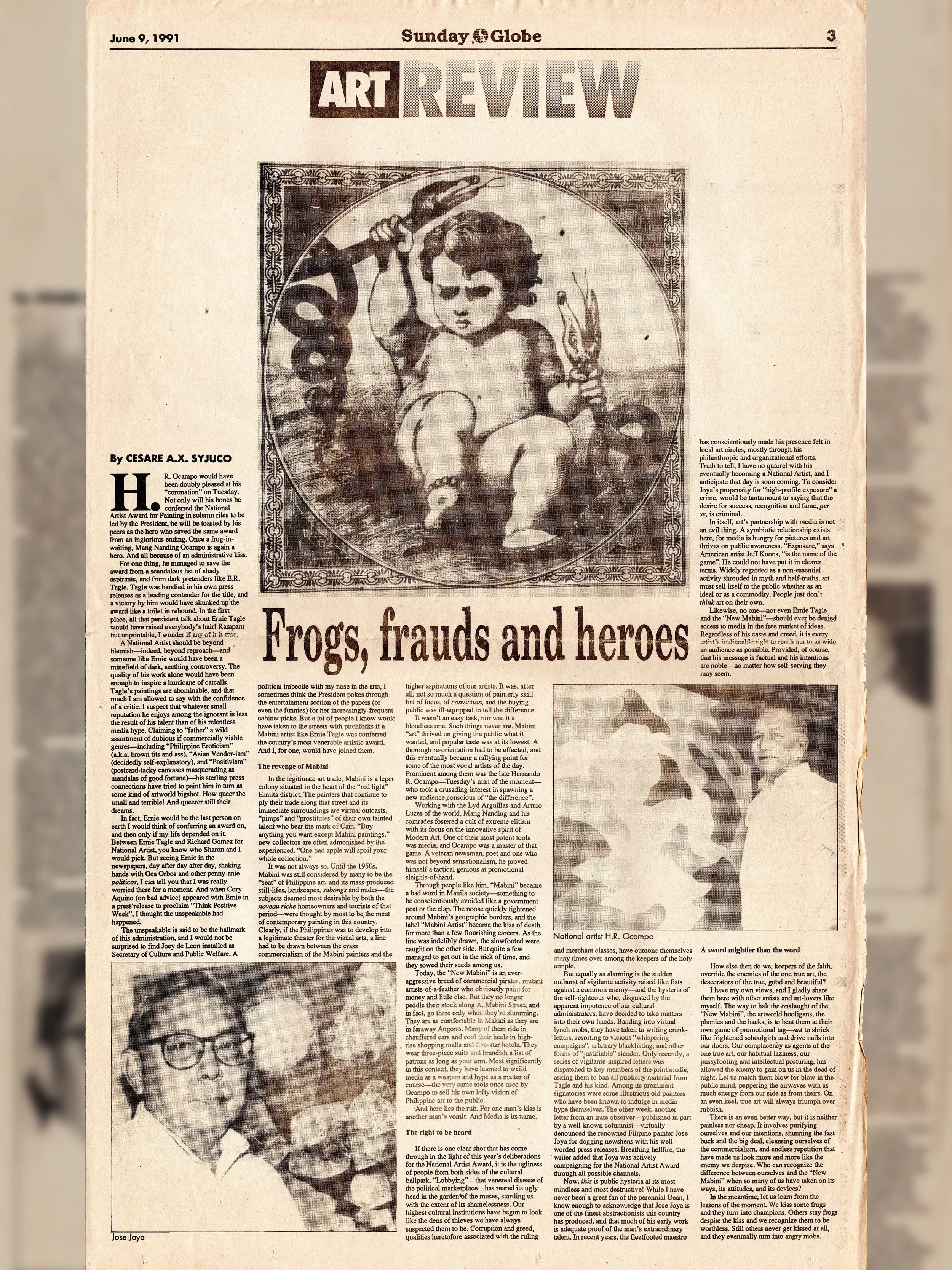 Frogs, Frauds and Heroes