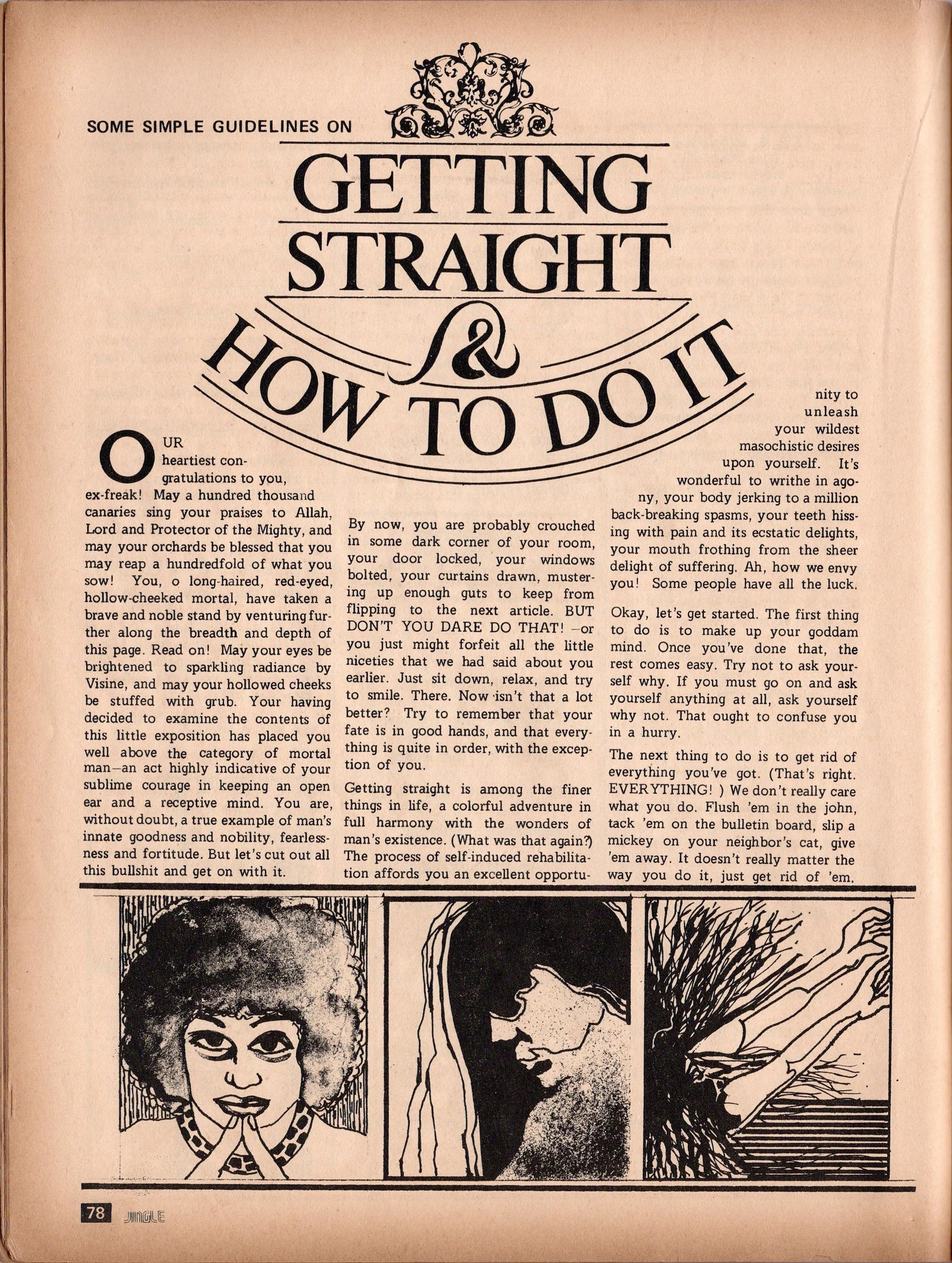 Some Simple Guidelines On Getting Straight &amp; How To Do It