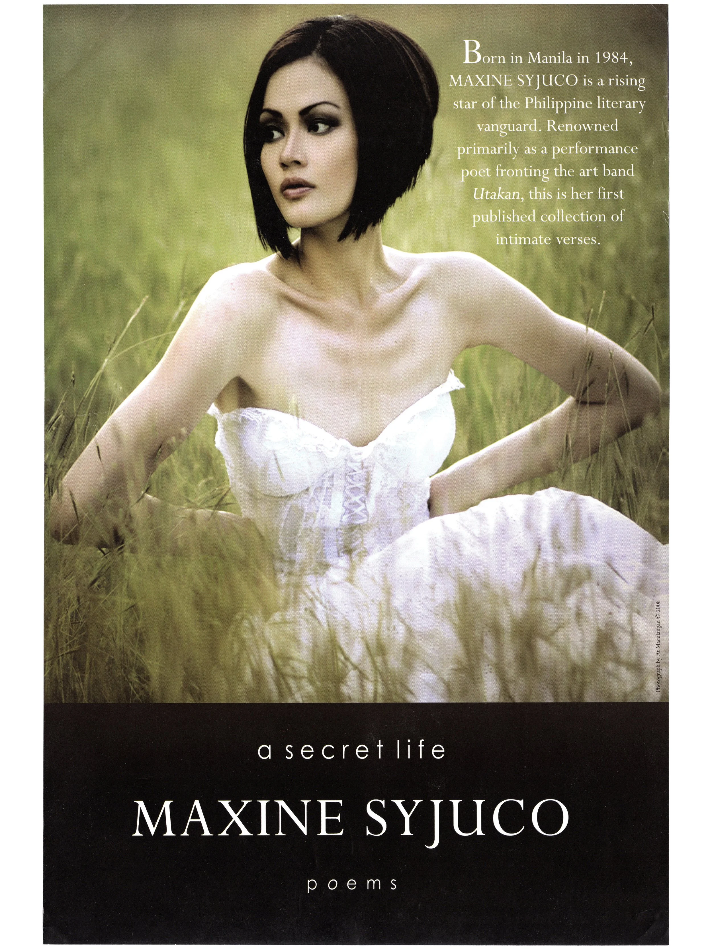 Maxine Syjuco: "A Secret Life", Fully Booked, The Forum (2008) - Photography by Art Maculangan / Design by Maxine Syjuco