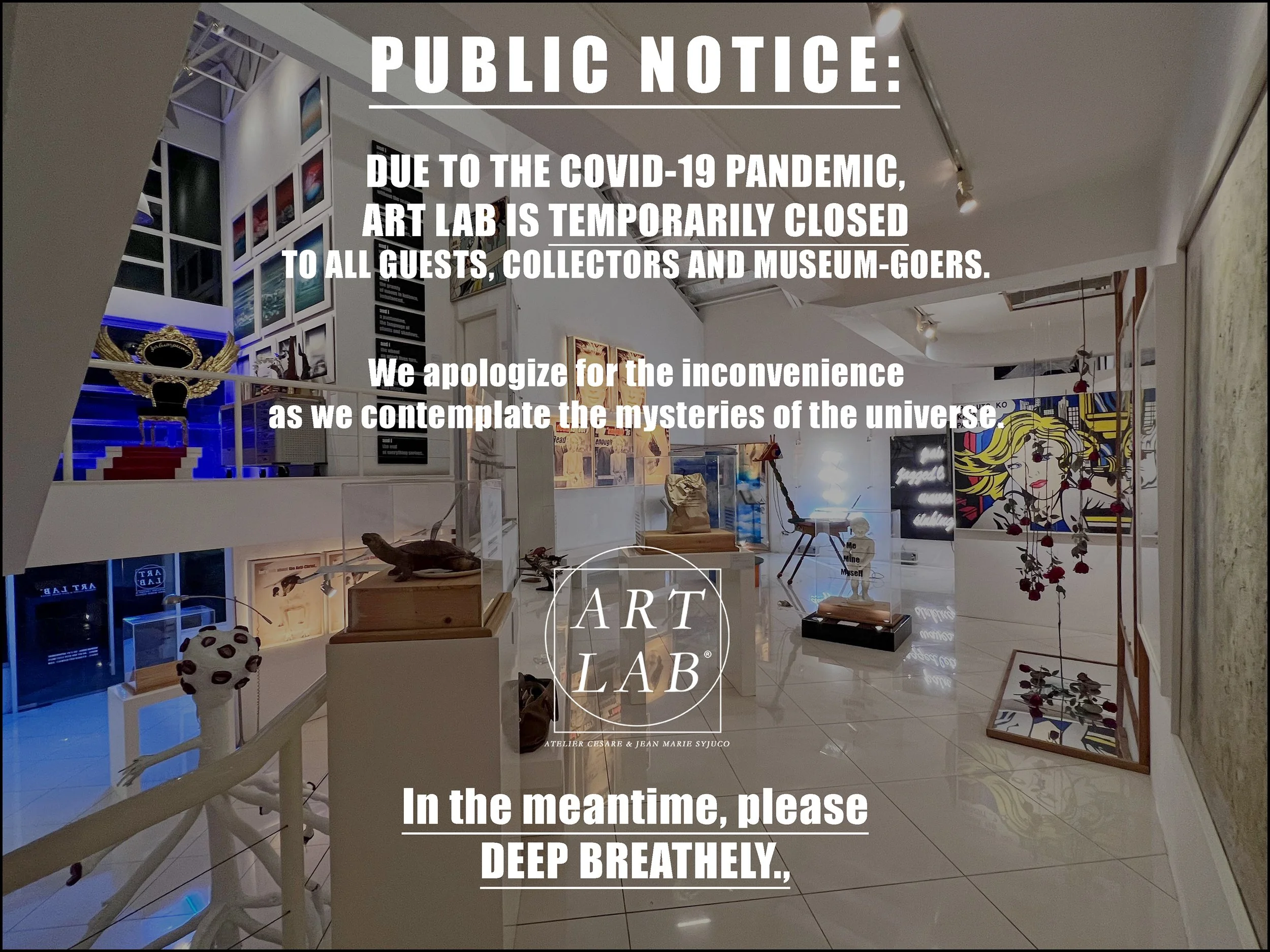 art lab the syjuco museum - temporarily closed due to covid 19 pandemic in 2020