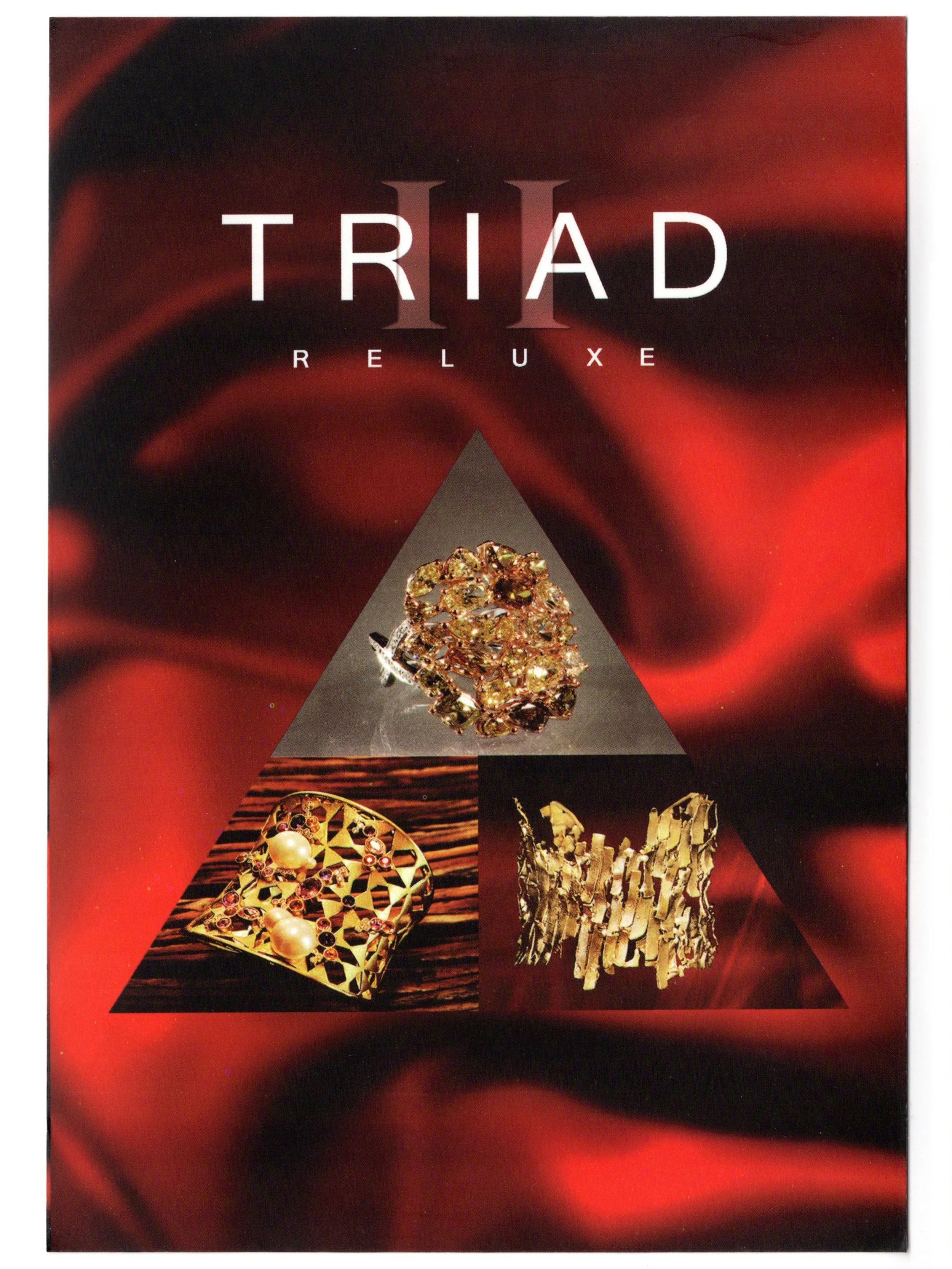 Michelline Syjuco • Paul Syjuco • Kristine Dee: "Triad II Reluxe" [front], Firma (2010) - Design by Maxine Syjuco