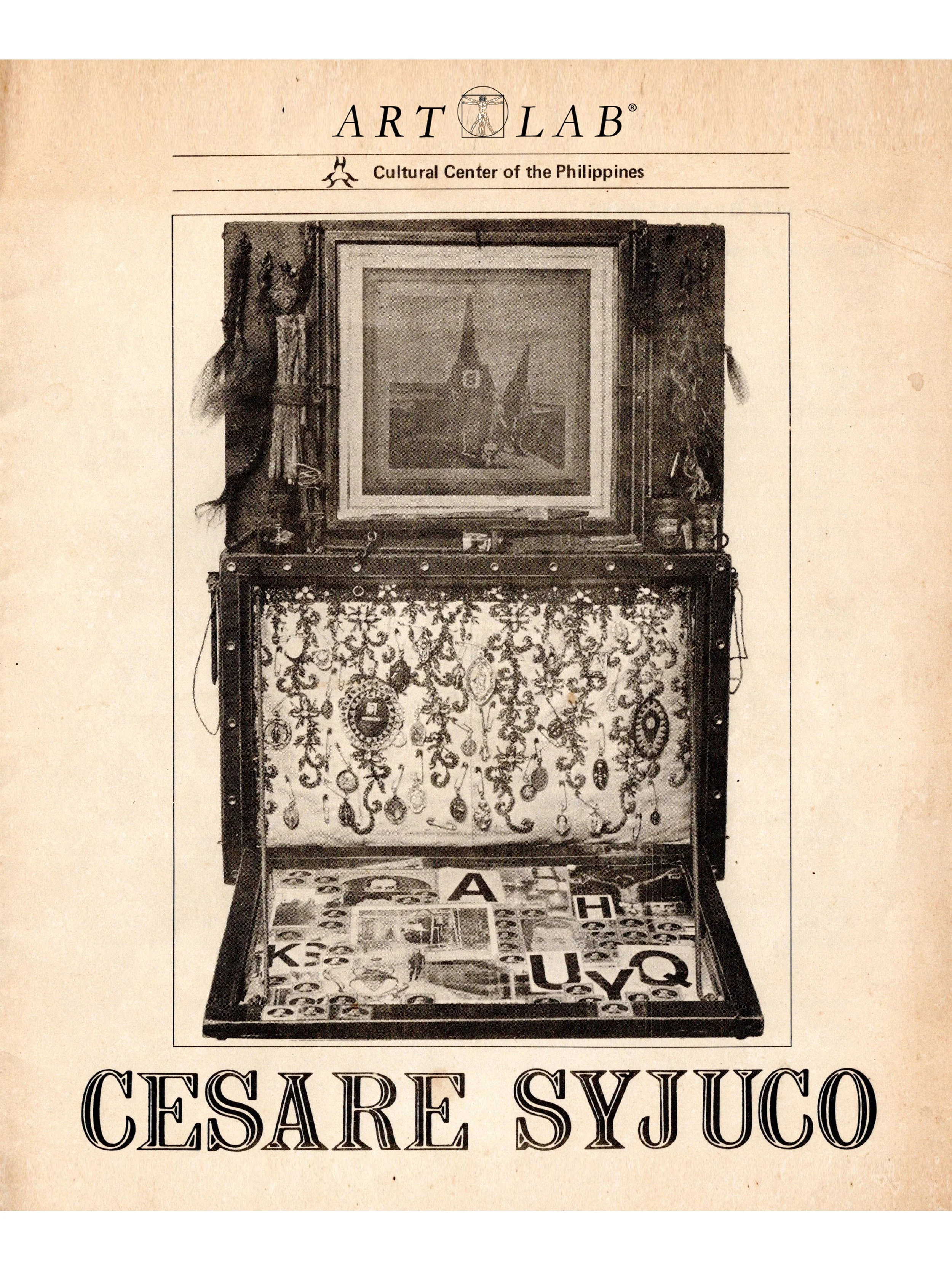 Cesare A.X. Syjuco: "Cesare Syjuco Tanka", Cultural Center of the Philippines (1990)