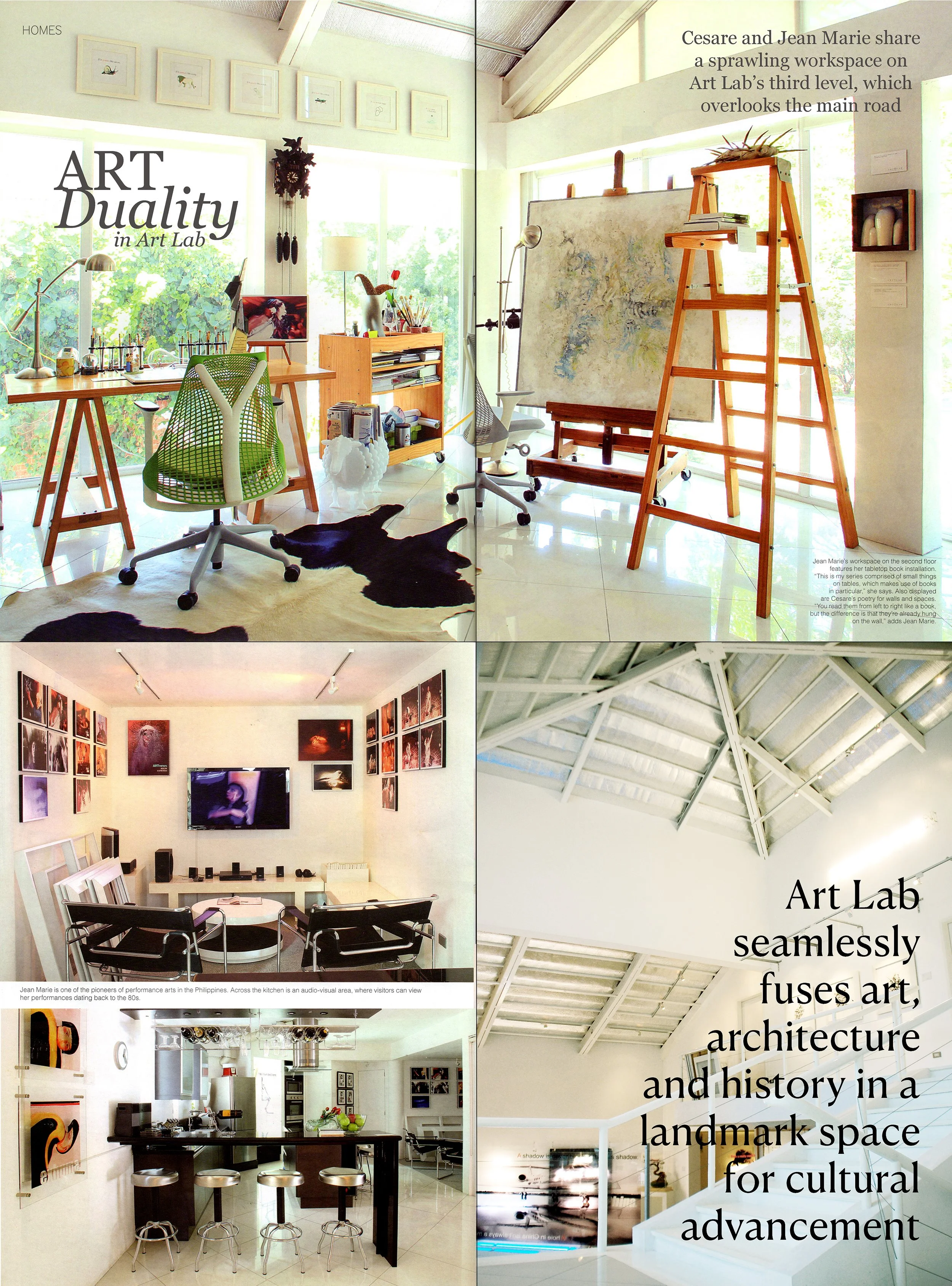 Art Lab: Atelier Cesare and Jean Marie Syjuco - magazine feature - art and interior design - Art Lab: The Syjuco Museum, Alabang Muntinlupa City Metro Manila Philippines