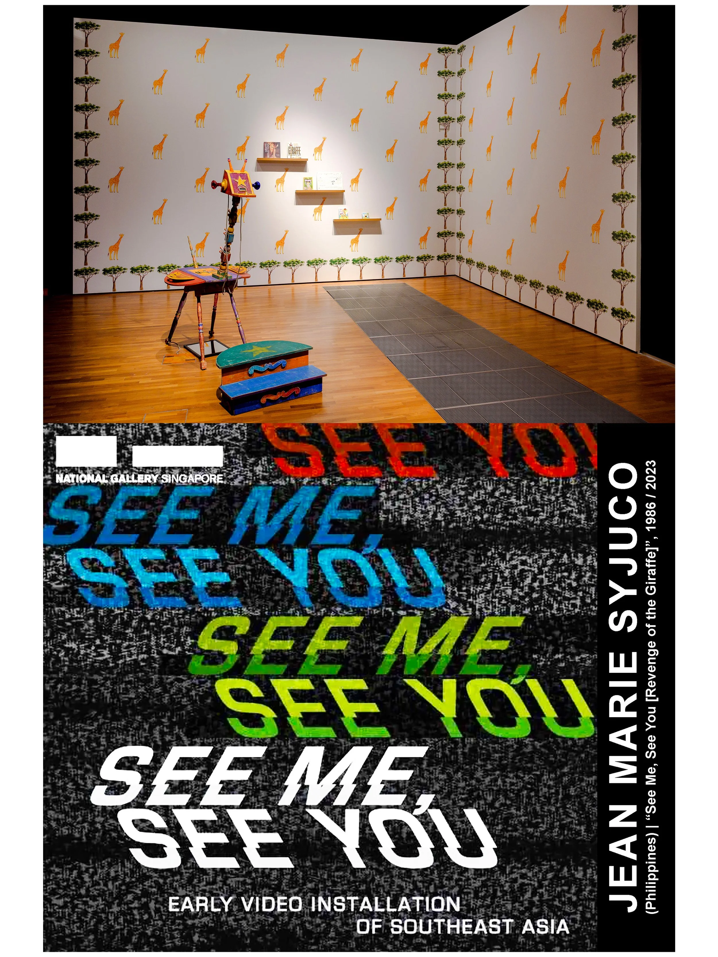 Jean Marie Syjuco : "See Me, See You: Early Video Installation of Southeast Asia", National Gallery Singapore (2023 - 2024)