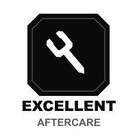 Logo with wrench icon and the words 'Excellent Aftercare'