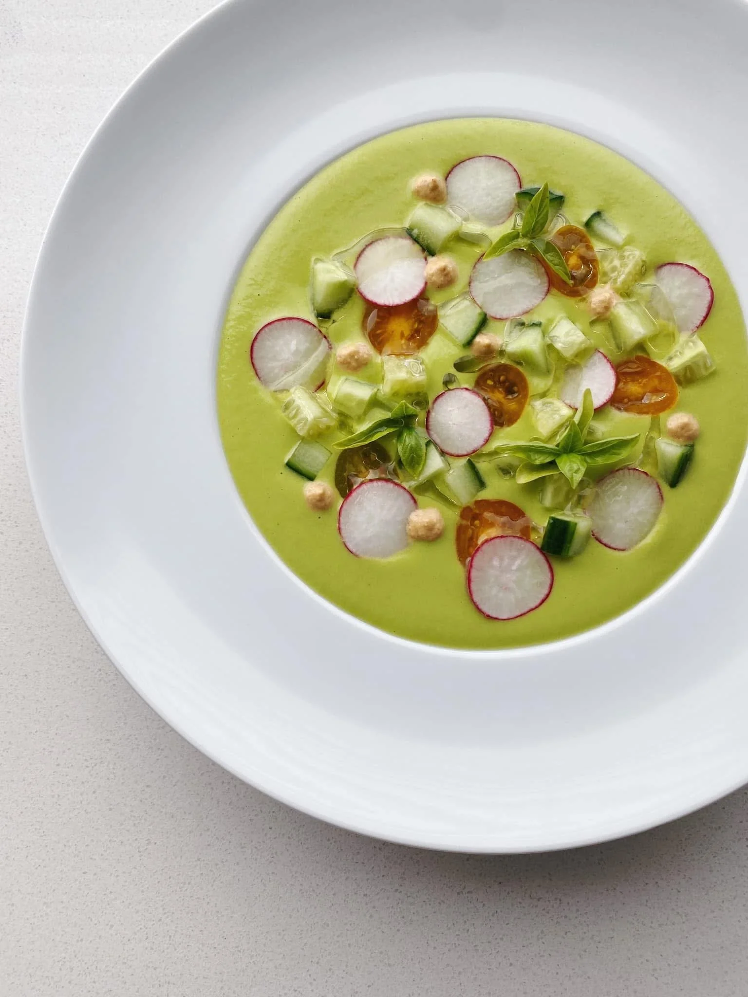 Green gazpacho