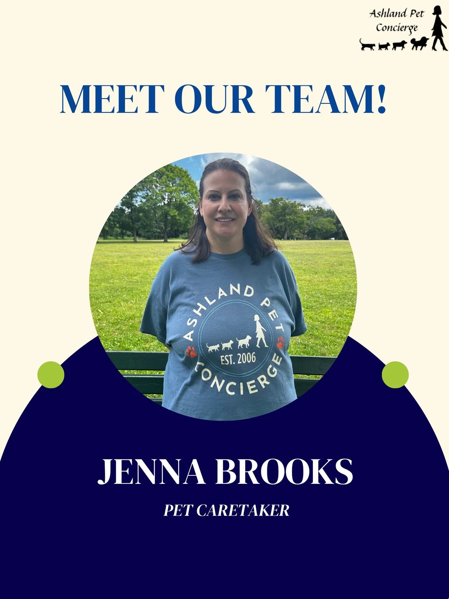Meet the Team: Jenna Brooks 🐾

Say hello to Jenna Brooks, one of our dedicated Pet Caretakers! Originally from the sunny shores of Durban, South Africa, Jenna recently made Ashland, Massachusetts her home with her husband, two energetic boys, and th