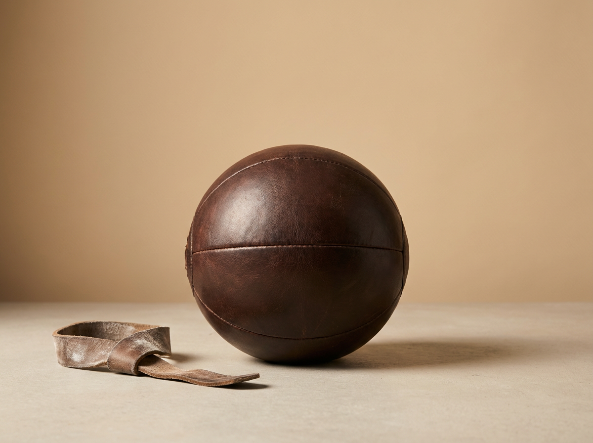Leather Medicine Ball