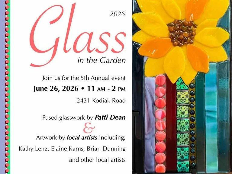 Come to the Glass in the Garden Show, June 26th from 11-2 pm in Fort Collins, 2431 Kodiak Road. This year I will have my watercolors and new acrylic work for sale. Hope to see you there!