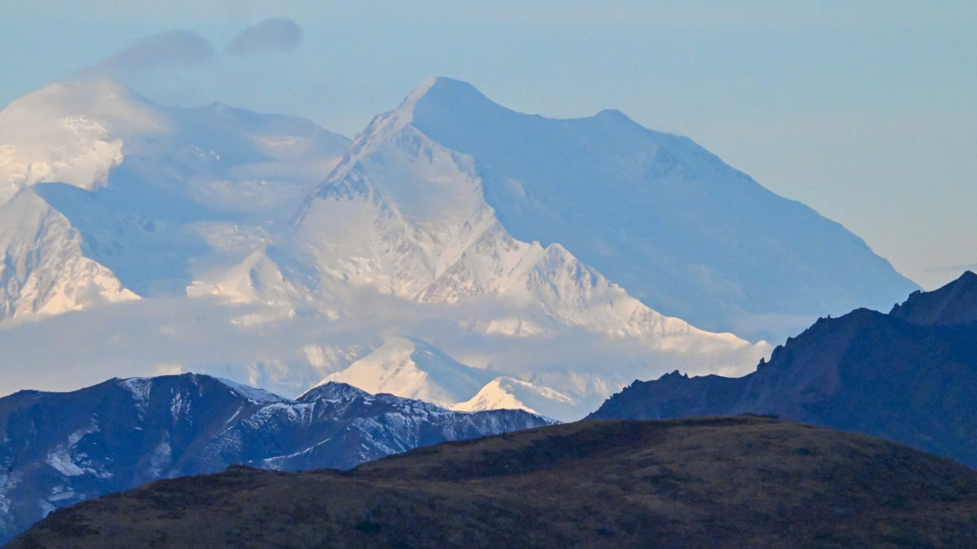 Denali Peeking Out