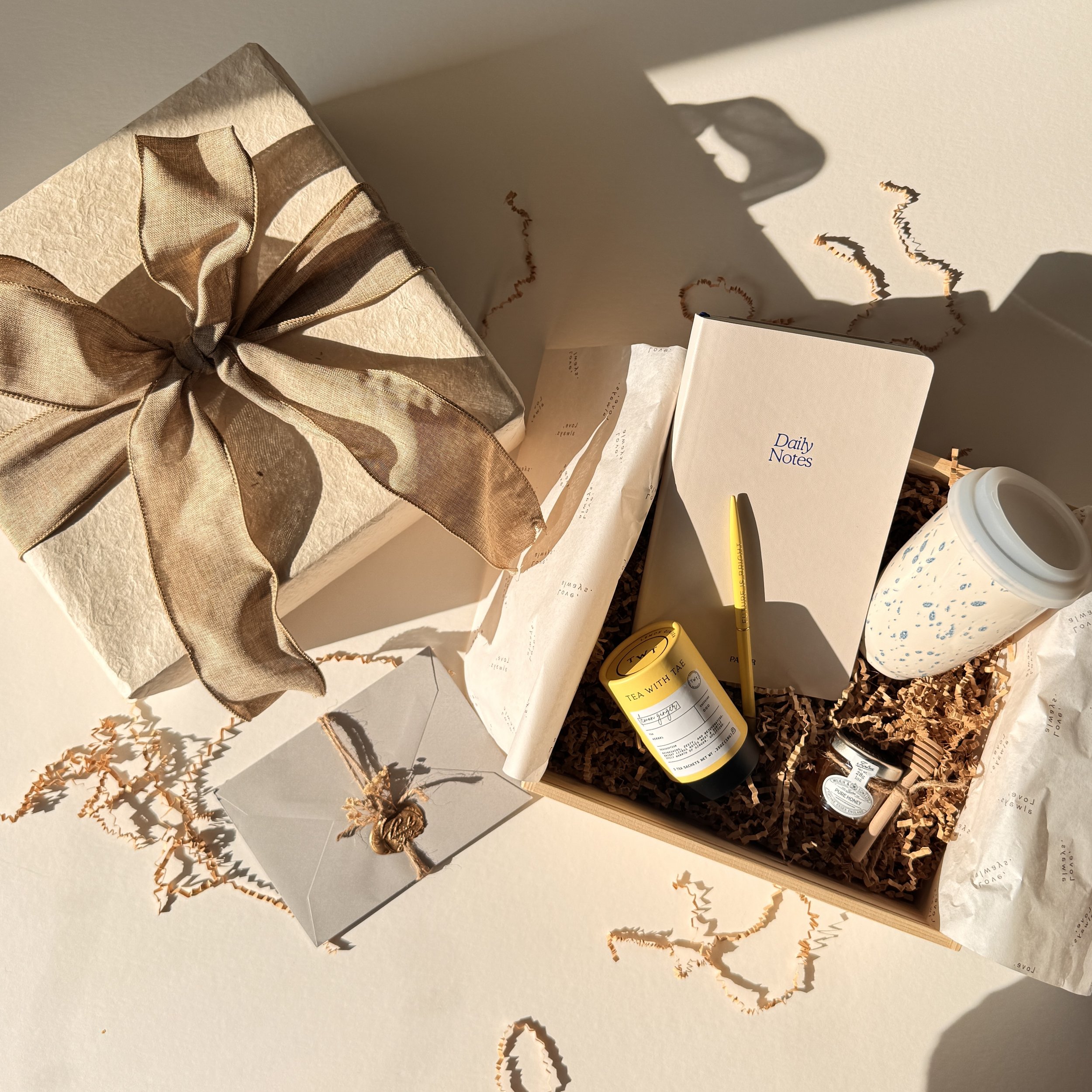 Corporate Calm gift box for employee wellness and client appreciation gifting