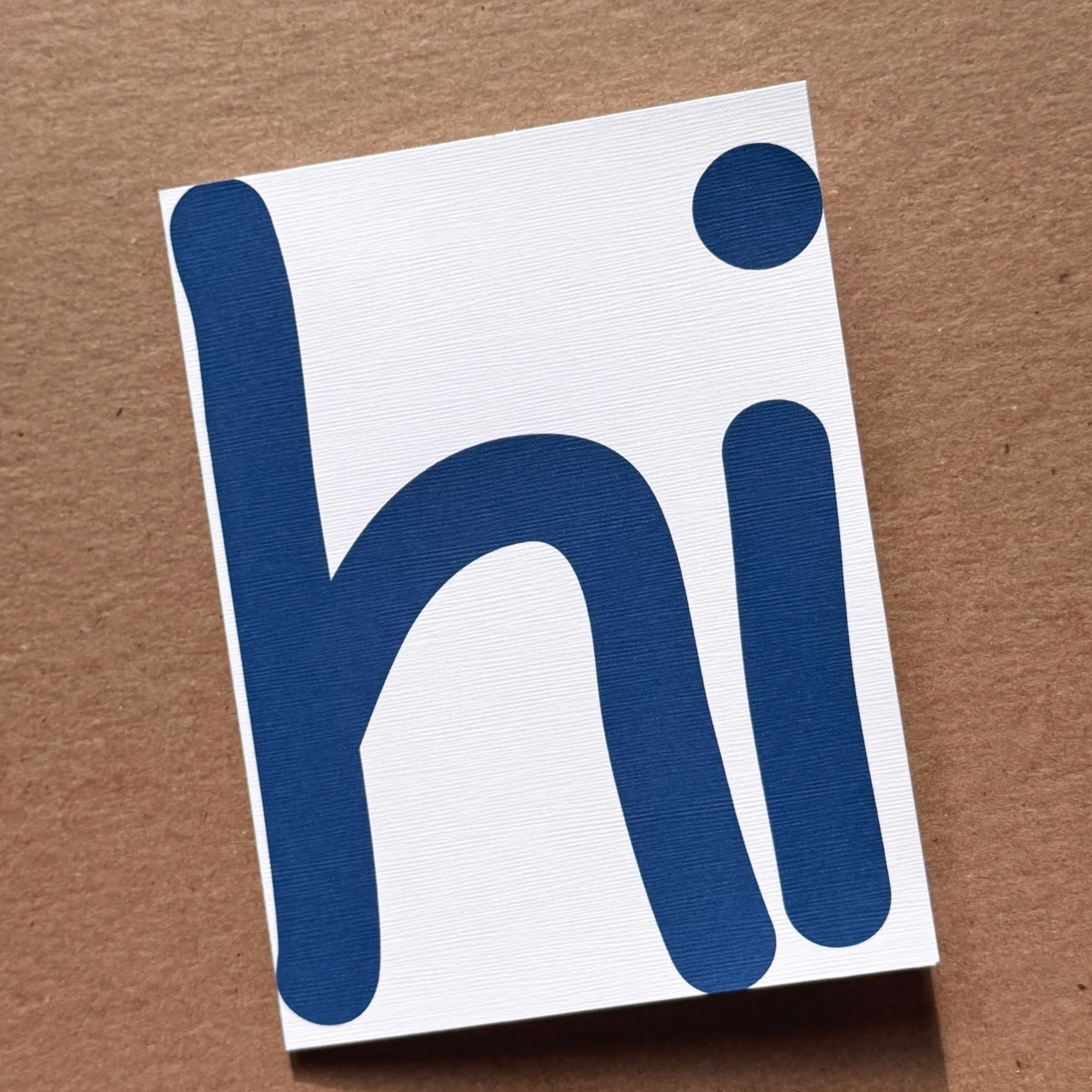 Minimal love card design with modern typography and sweet Valentine's Day message