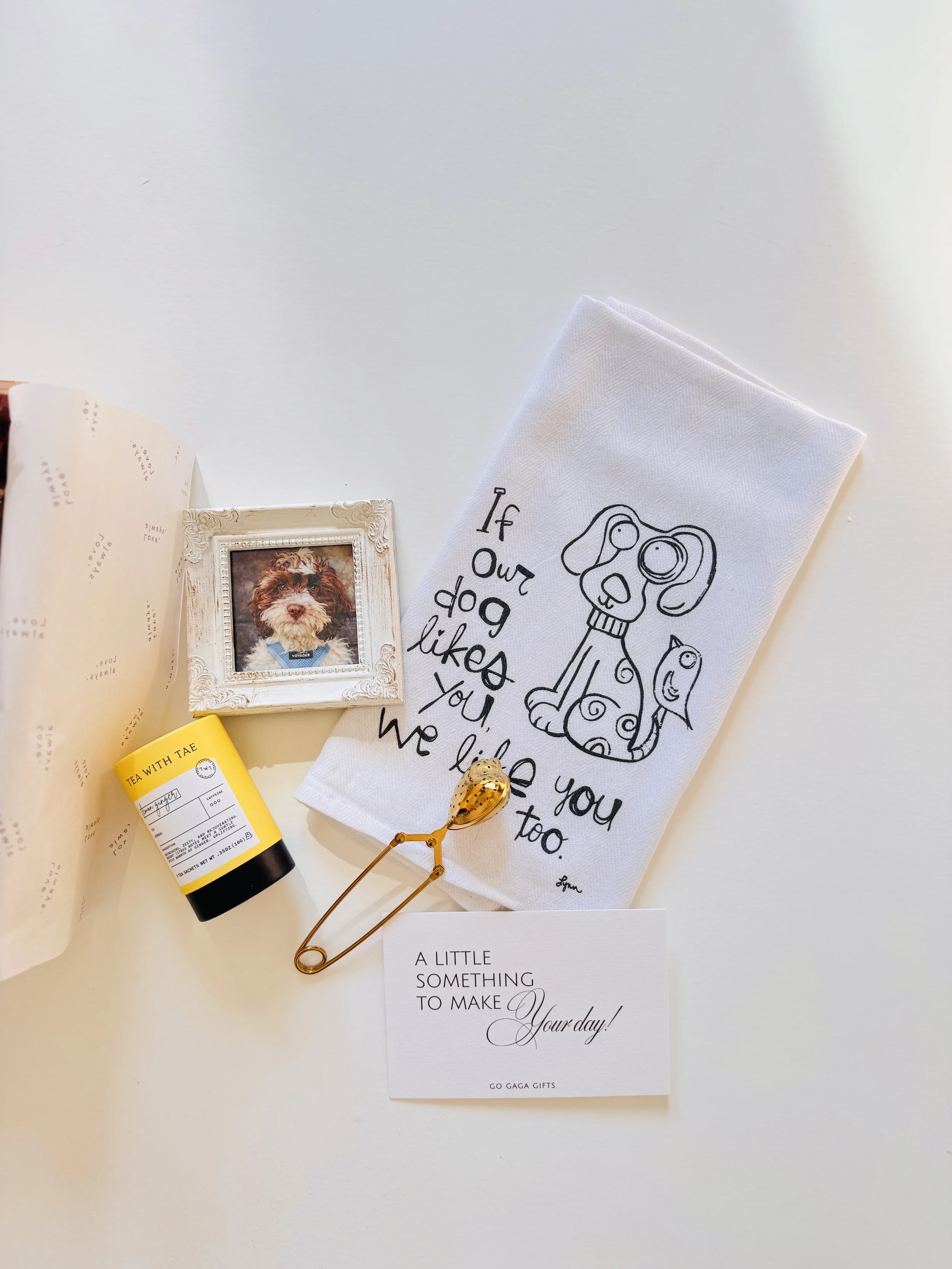 Personalized dog mom gift set with thoughtful items for new and devoted pet parents