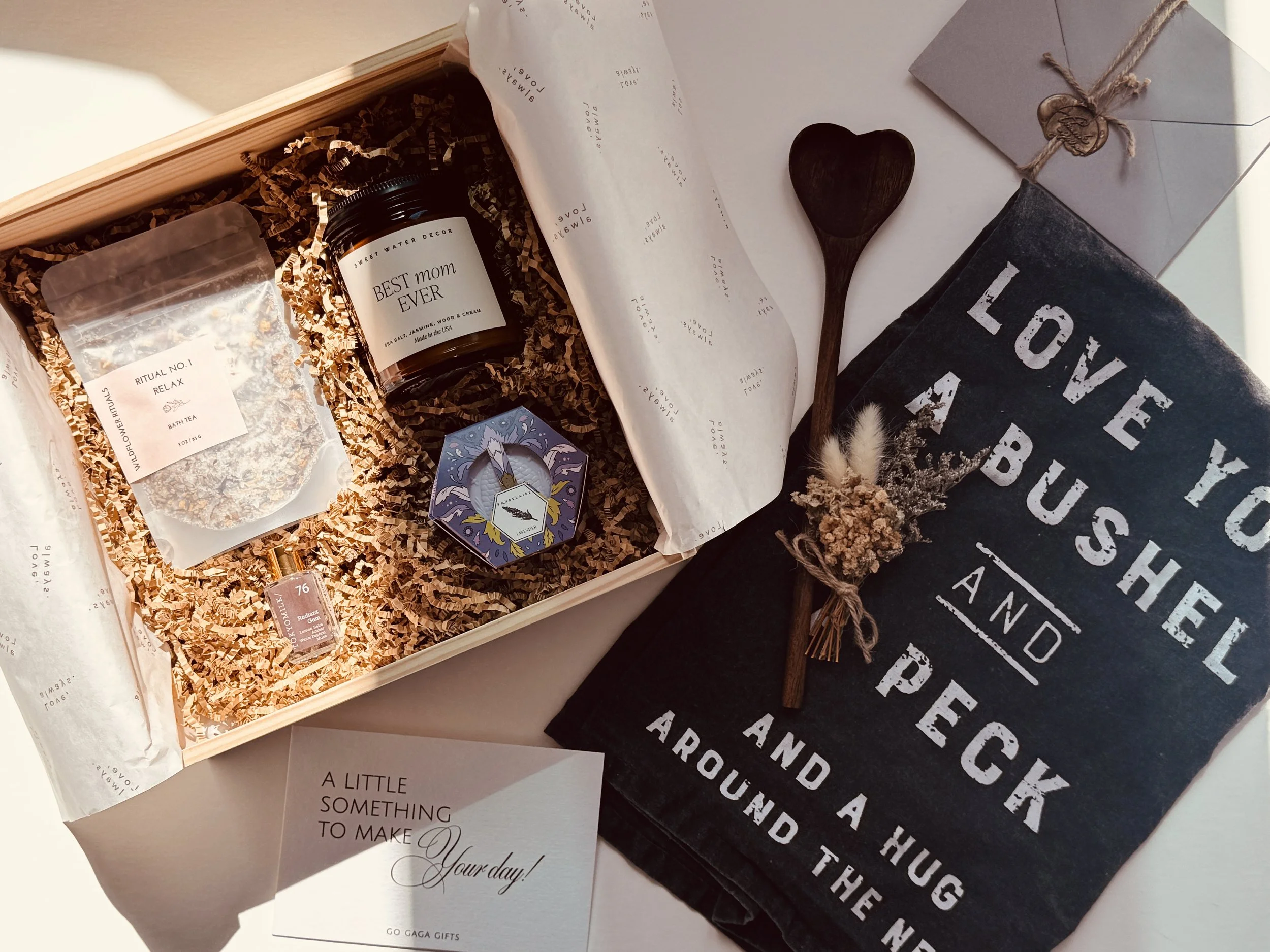 Ready-to-gift Mother's Day box designed to make mom feel celebrated and appreciated