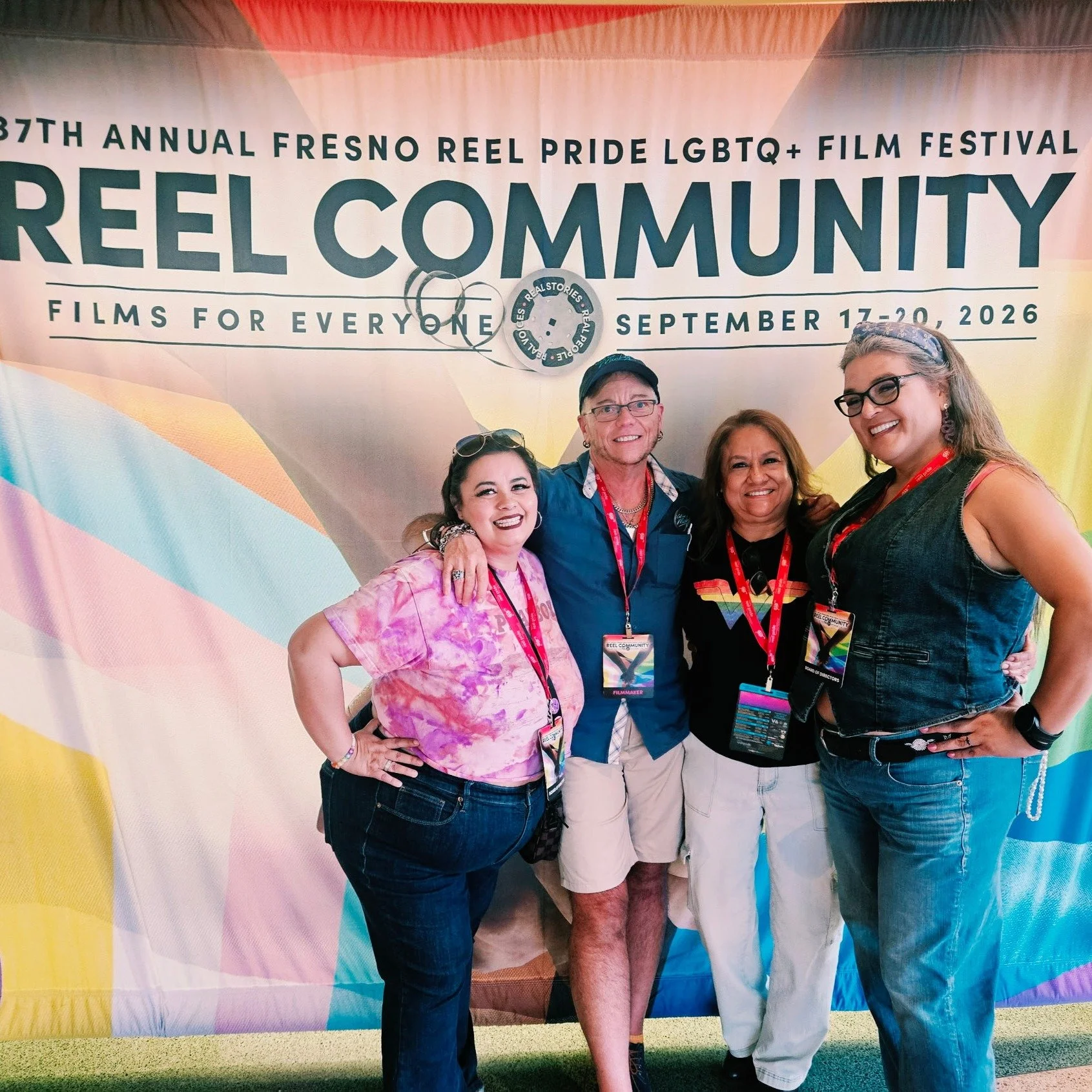 CALL ME MICKY had a wonderful screening today at @reelpridefresno in Fresno!

There&rsquo;s something especially fitting about seeing Micky's story land with a festival built around community &mdash; because that&rsquo;s really what this film becomes