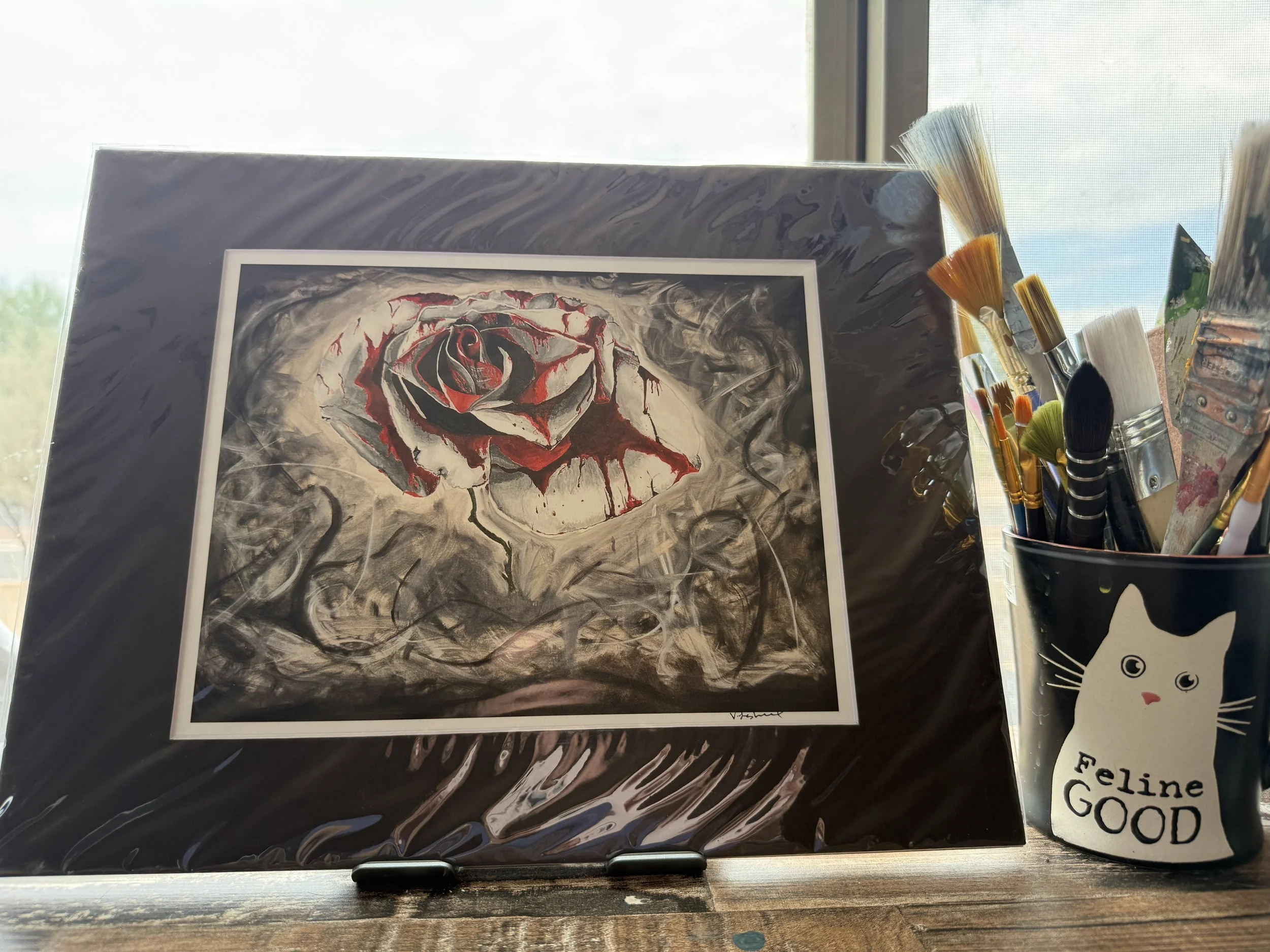 Limited Edition Rose Print