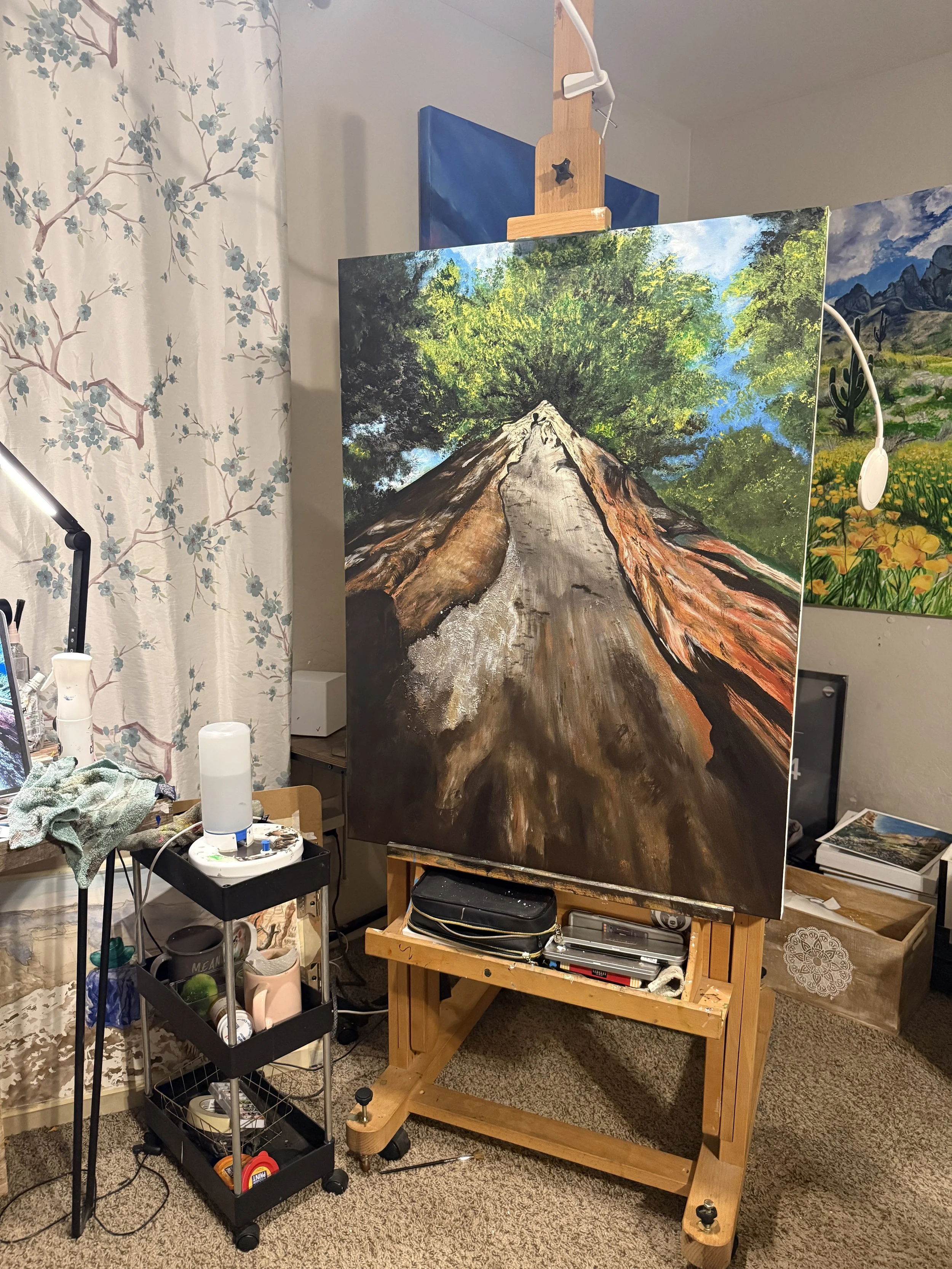 Redwoods Presence -  Original Piece