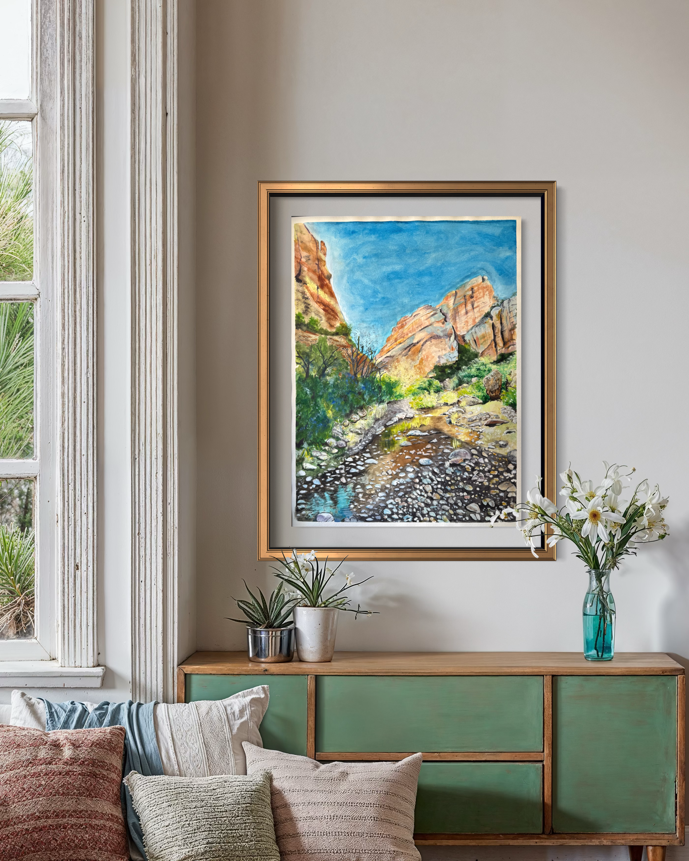 Hackberry Springs Hike - Original Piece