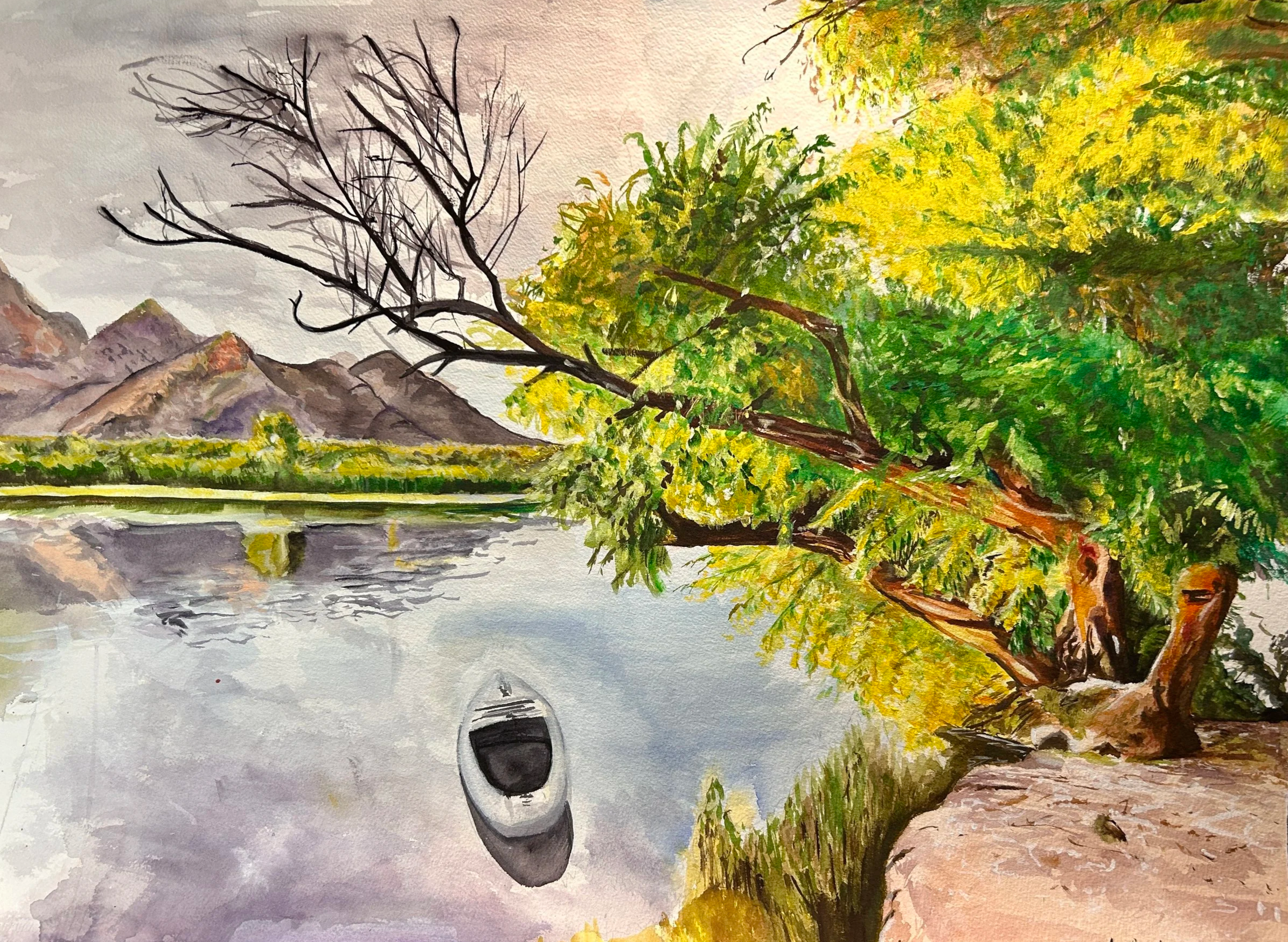 Kayaking -  Original Piece