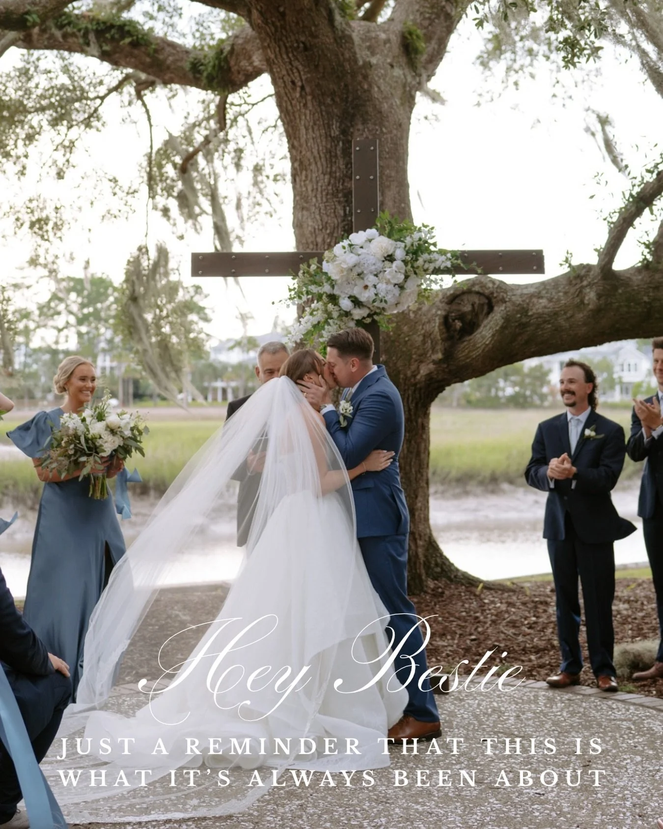 The two of you becoming one 🤍 The rest is just a bonus!
📸 : @emilyveinbergphoto 

#charlestonwedding #wedding #weddingplanning #charlestonweddingplanner #weddingcoordinator