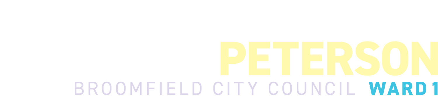 Katie Peterson City Council Ward 1
