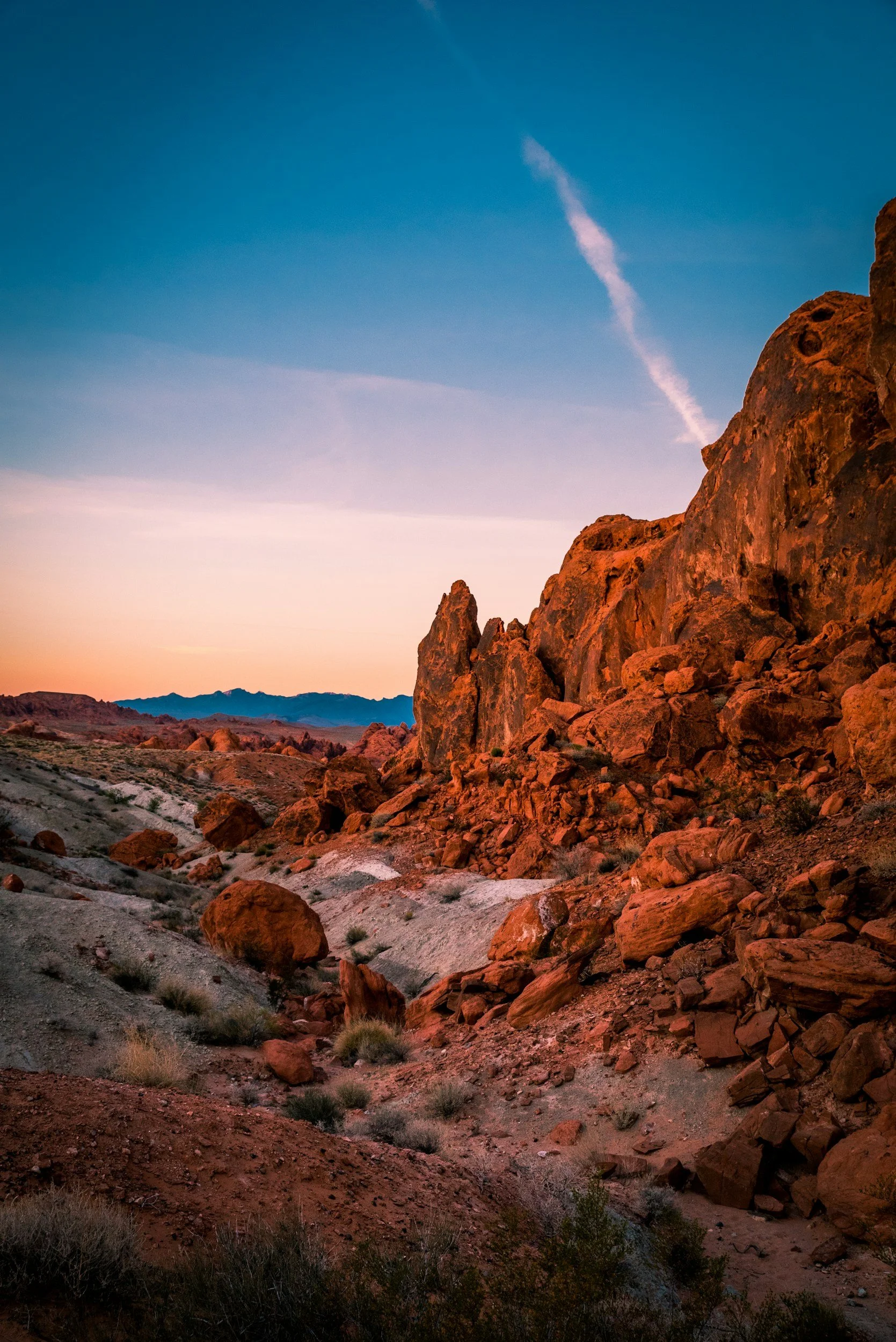 Red Rock Canyon near Las Vegas, Nevada, where Pinnacle Performance Psychiatry provides psychiatric care.