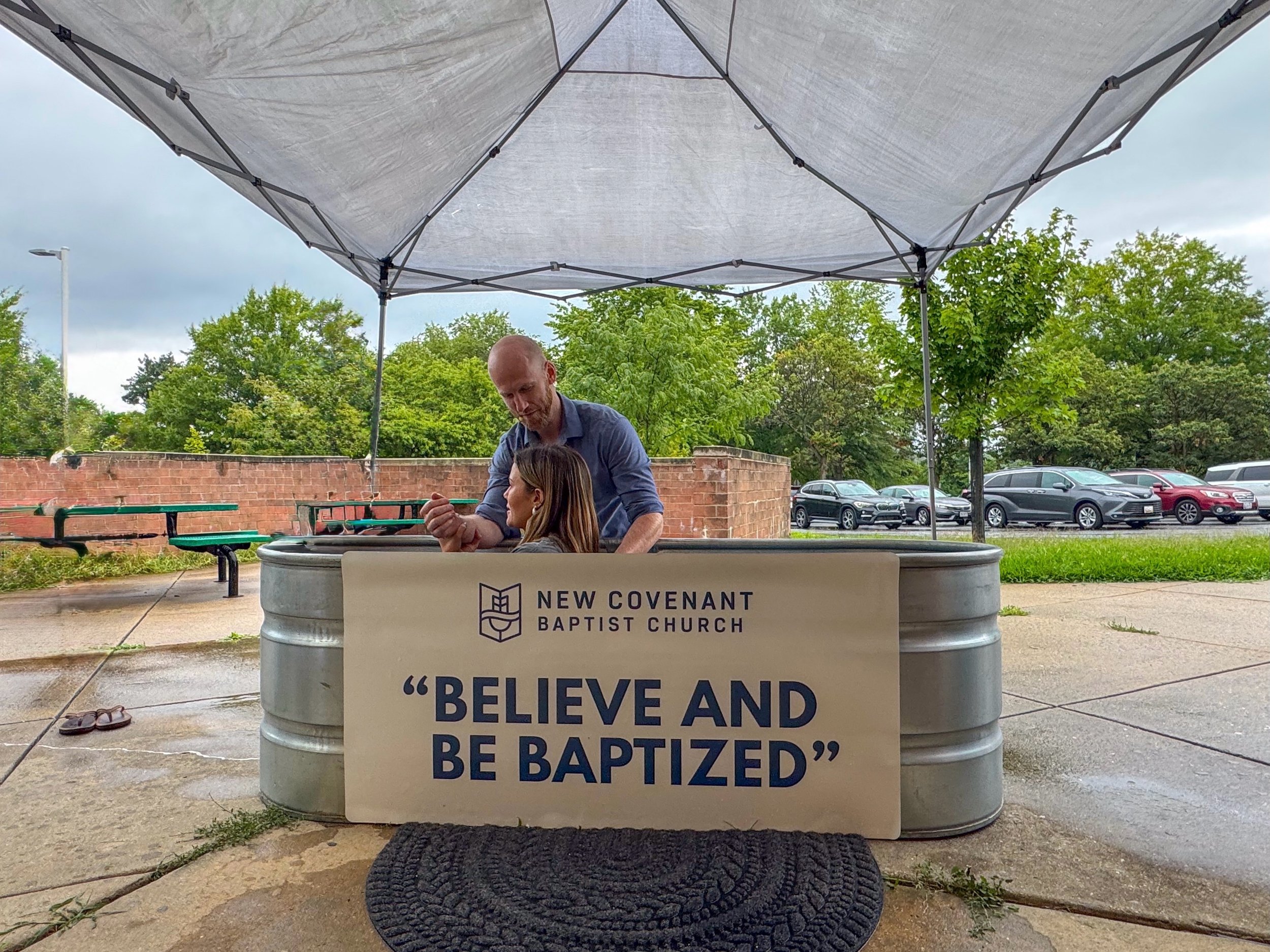 We celebrated three baptisms this past Sunday!

After hearing from Psalm 58, hearing these testimonies was a fitting reminder that the God who judges is also the God who saves. Please pray that they would continue to grow in their faith, and that the