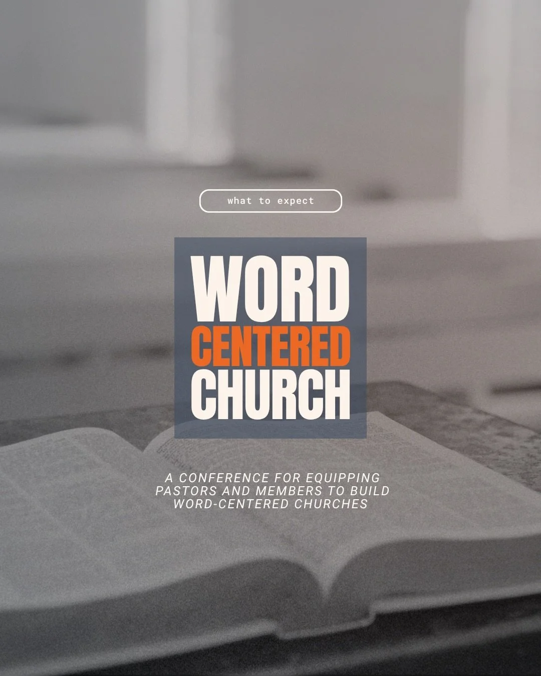 See you this Saturday, August 29 for the @acmefellowship Regional: Word-Centered Church Day-Conference!

Join us as we consider how churches are to be shaped, led, and sustained by the Word of God.

Registration closes tonight! Register at the link i