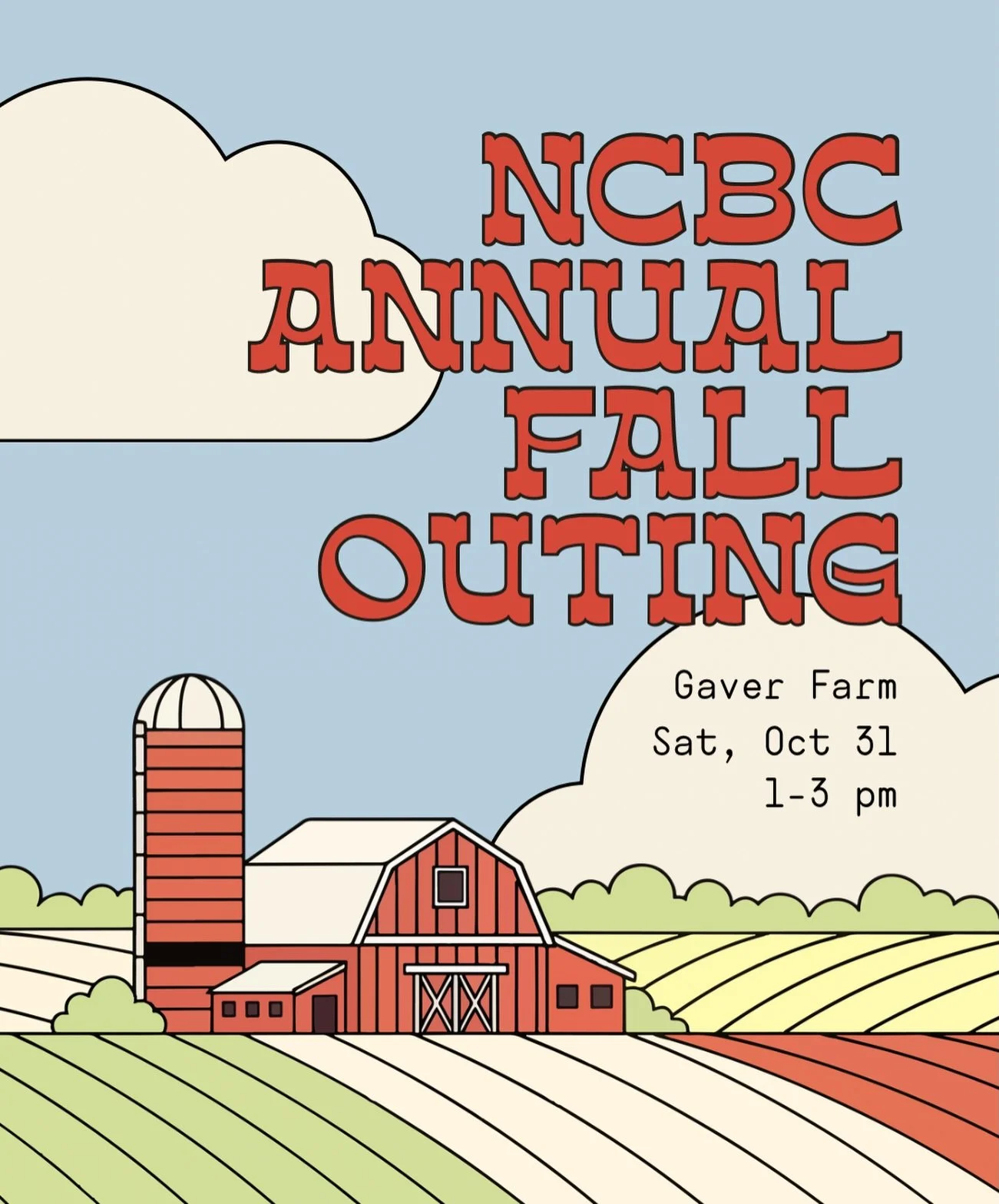The weather&rsquo;s cooling down and the leaves are crisping up 🍂 that means it&rsquo;s time for our Annual Fall Outing on Saturday, October 31!

We will be meeting at Gaver Farm at 1 PM! This event is open to all&mdash;members and visitors.

Get a 
