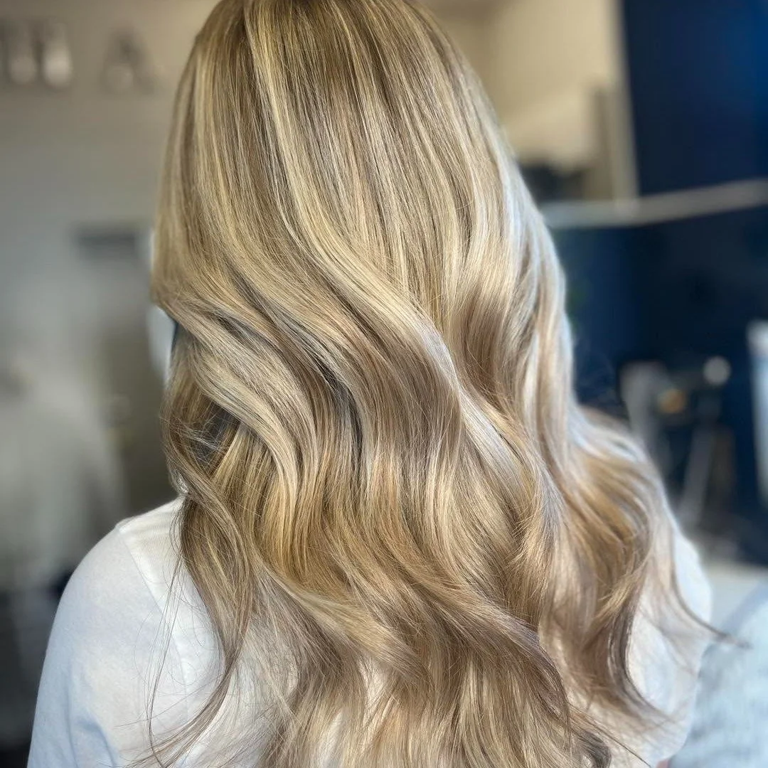 Blonde is always in season&mdash;even in winter. ❄️✨ Fresh, bright, and ready to shine. Book your winter blonde refresh today!