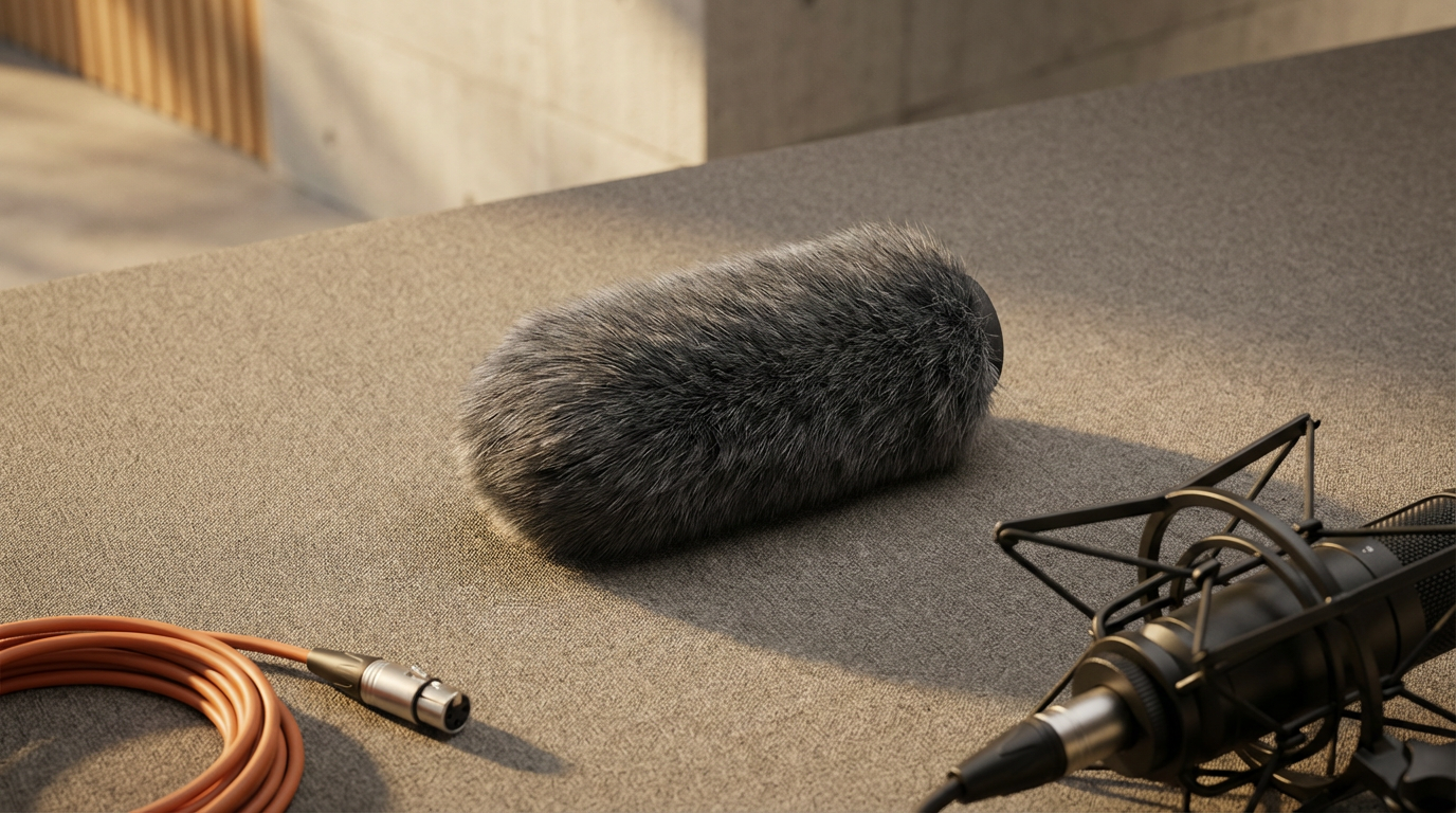 Shotgun Mic Windshield