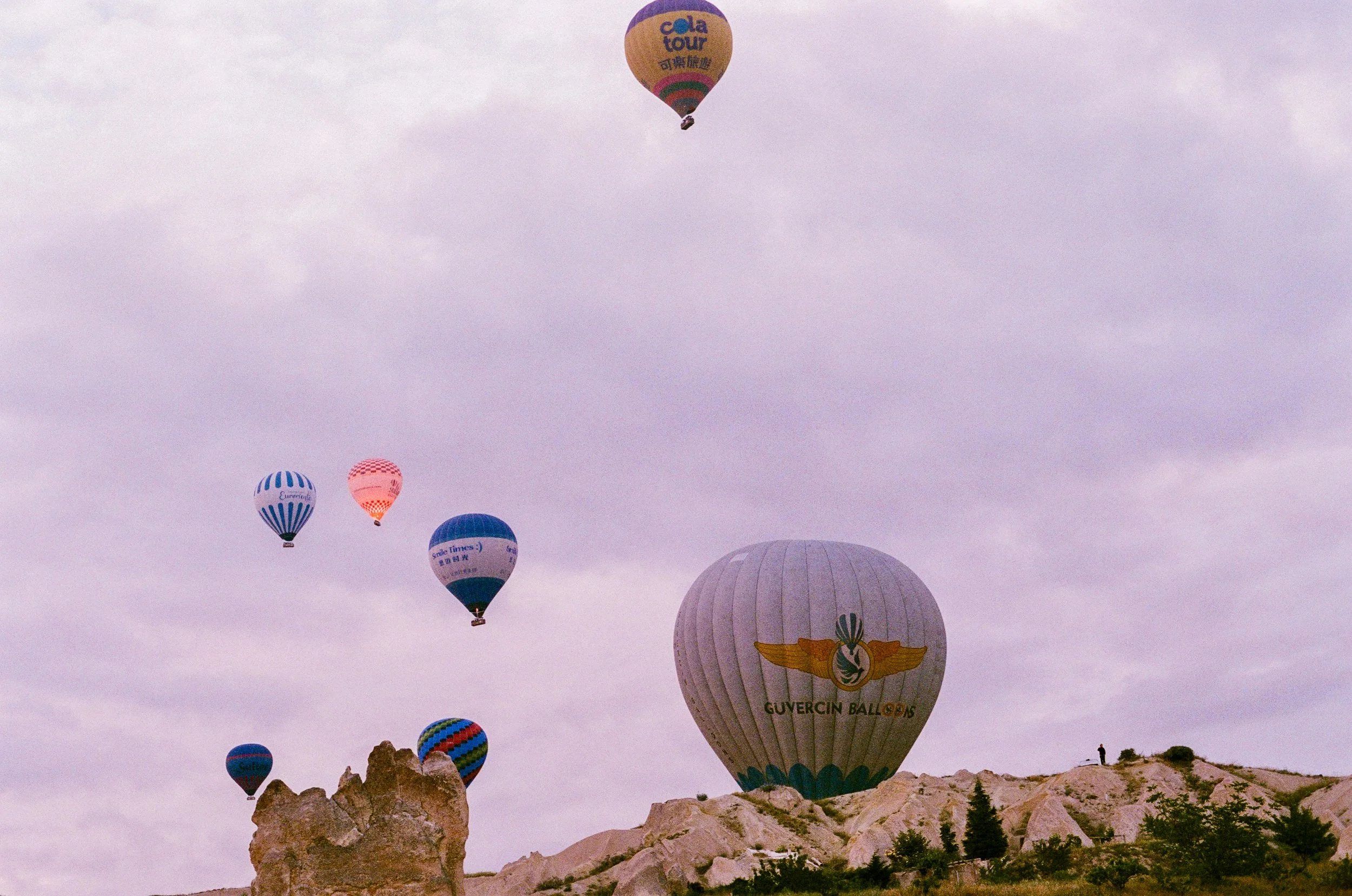 Balloons Over the Ridge