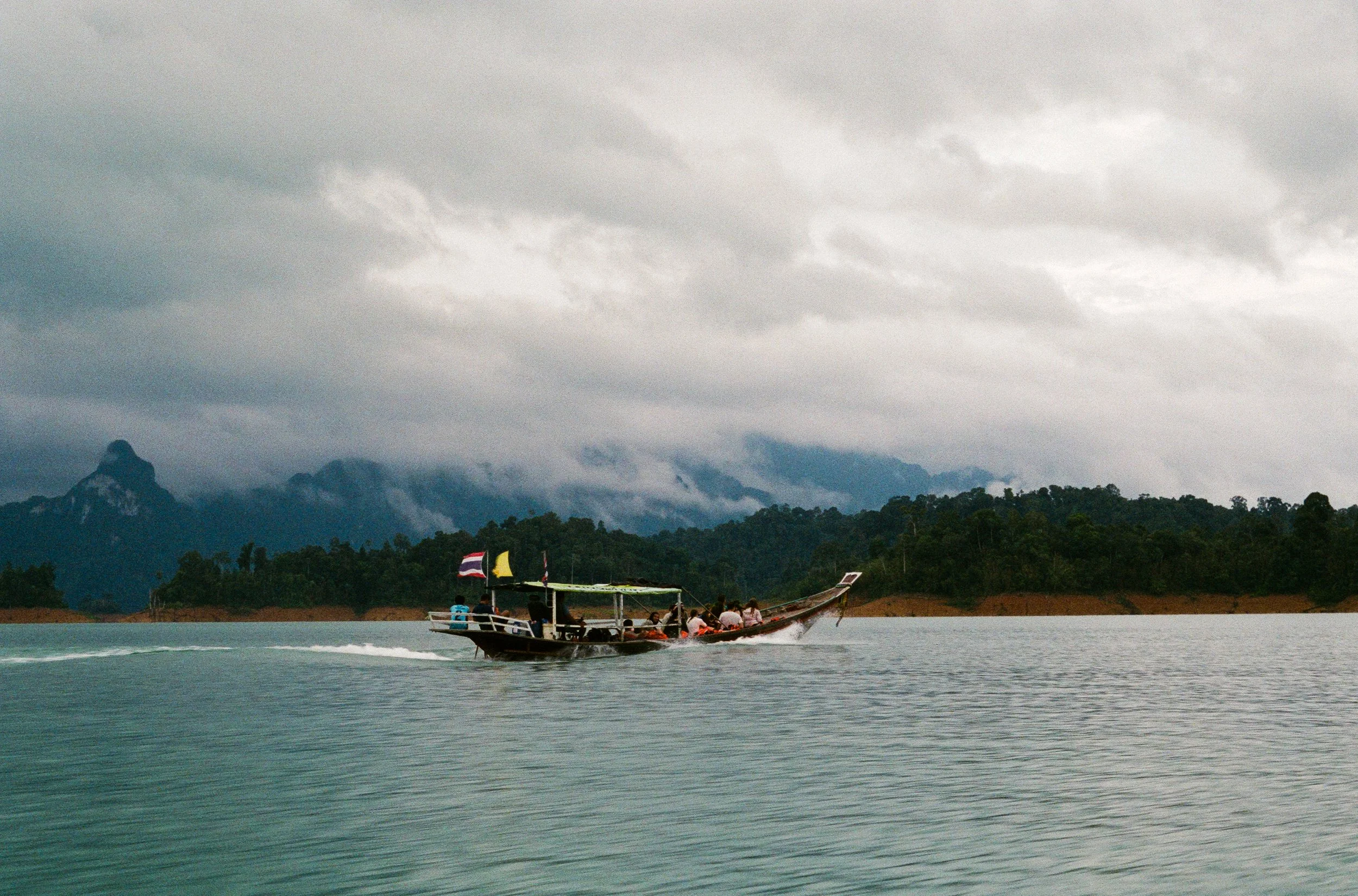 Across Cheow Lan Lake