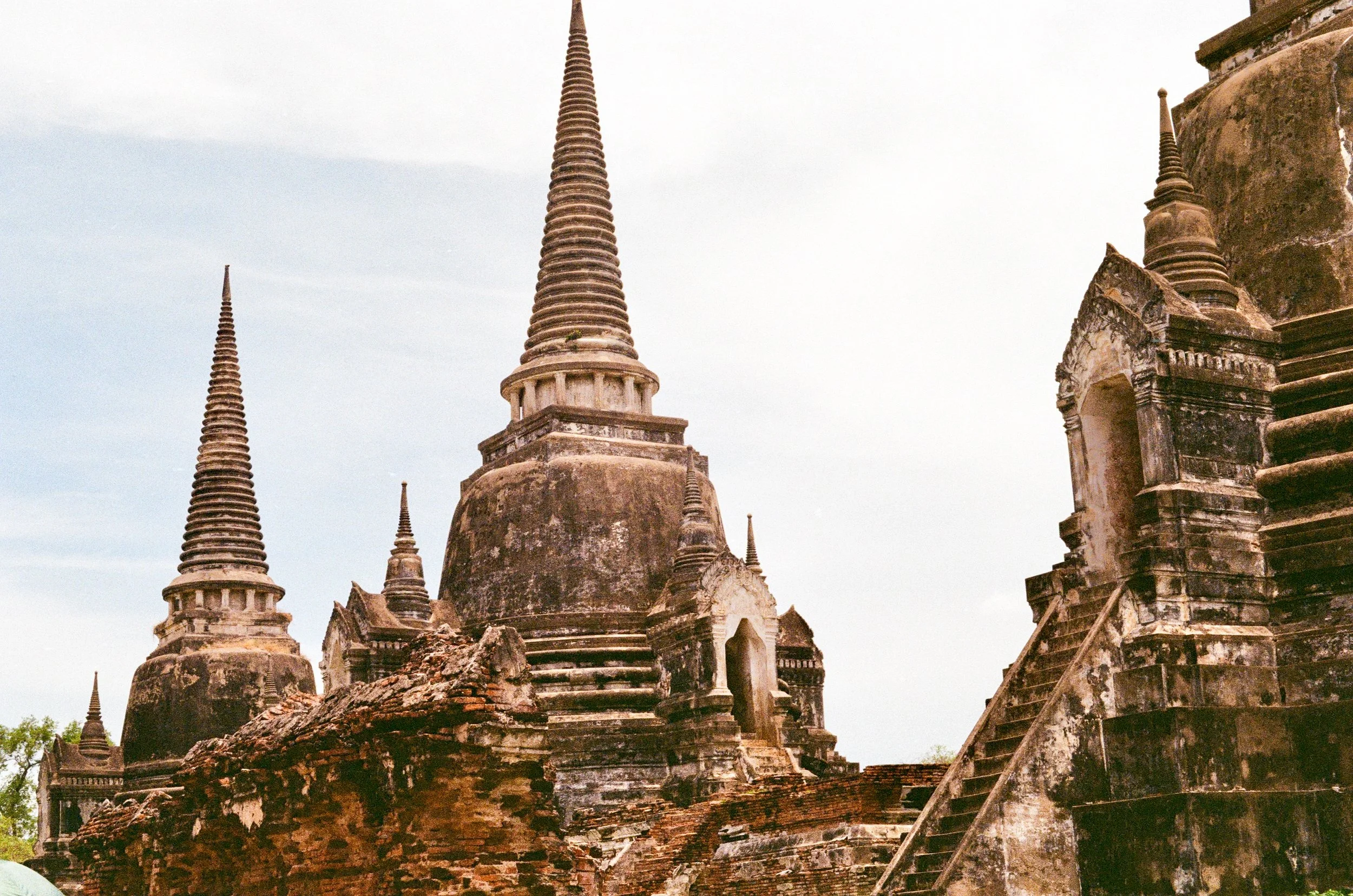 Chedis of Wat Phra Si Sanphet