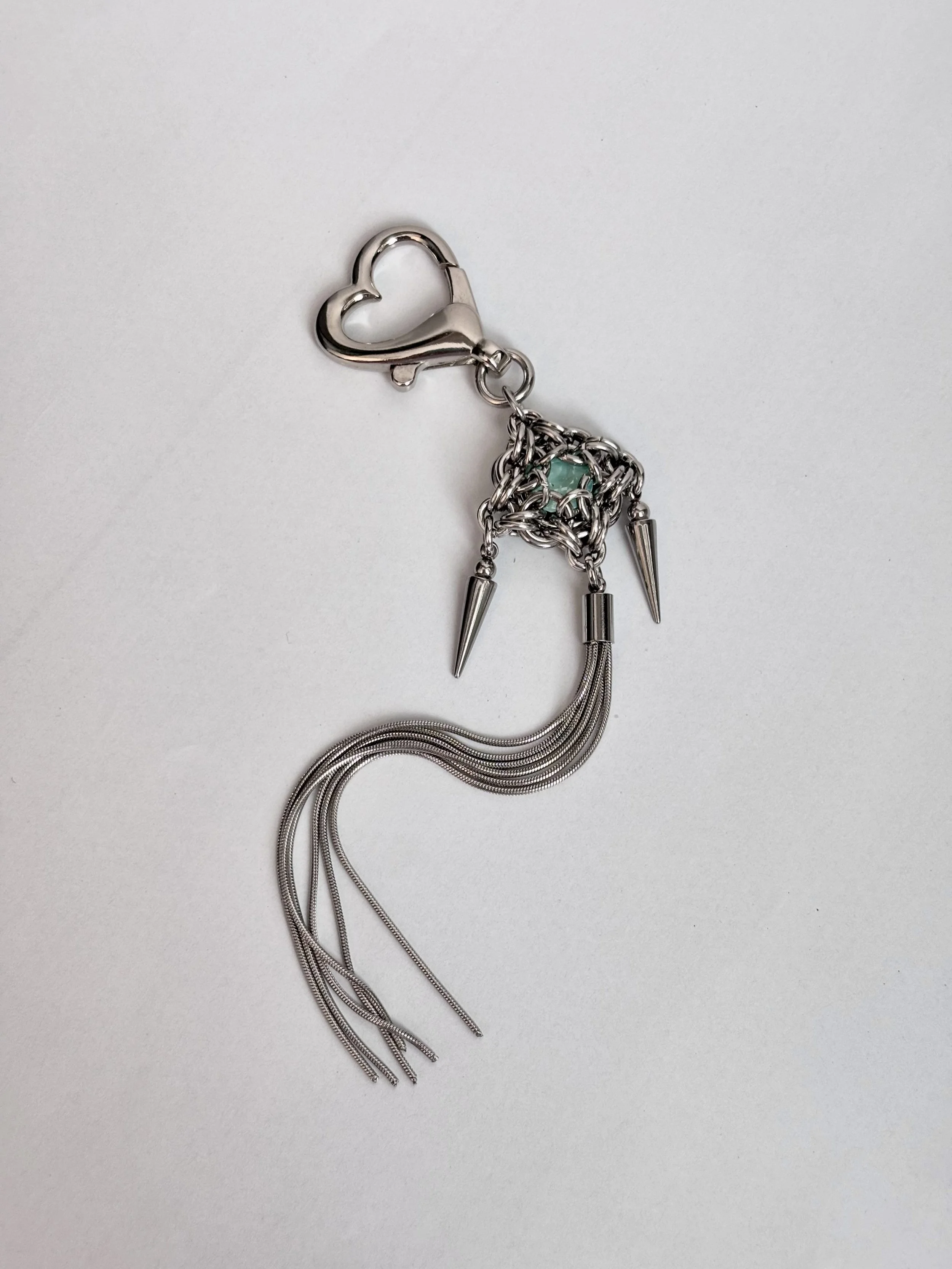 Charm crystal light green