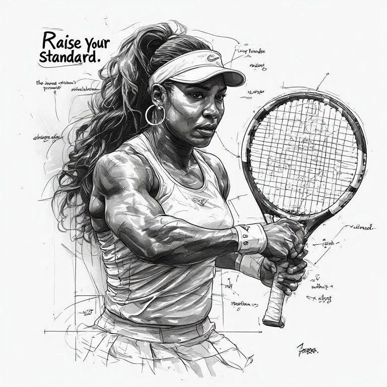 GRIND. EARNED. NOT GIVEN.™ The Serena Williams Standard – Part II Legacy. Leadership. Impact.