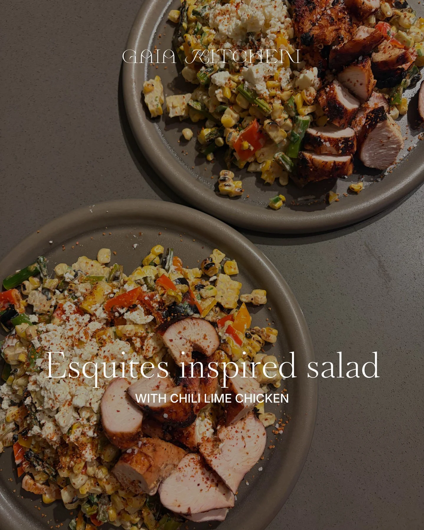 This esquites inspired salad is one of those recipes that tastes like way more effort than it actually is.

Simple, healthy, and delicious 🤌🏻