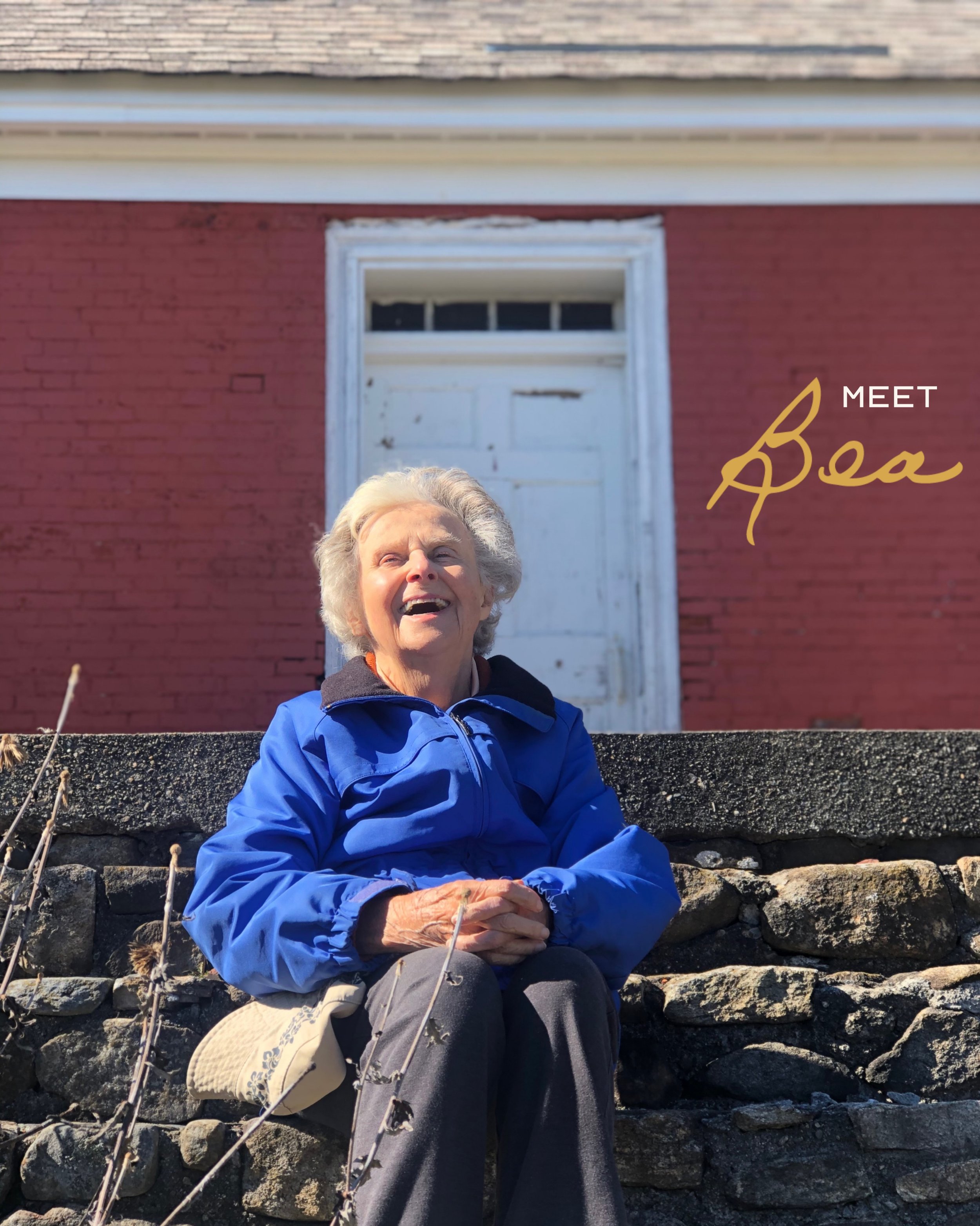 Meet Bea, where our story begins. 𖤜

If you had the chance to meet Bea, you&rsquo;d quickly discover her contagious sense of humor, endless spunk, and the kind of hospitality that made everyone feel at home.

Her door was always open for tea and gin