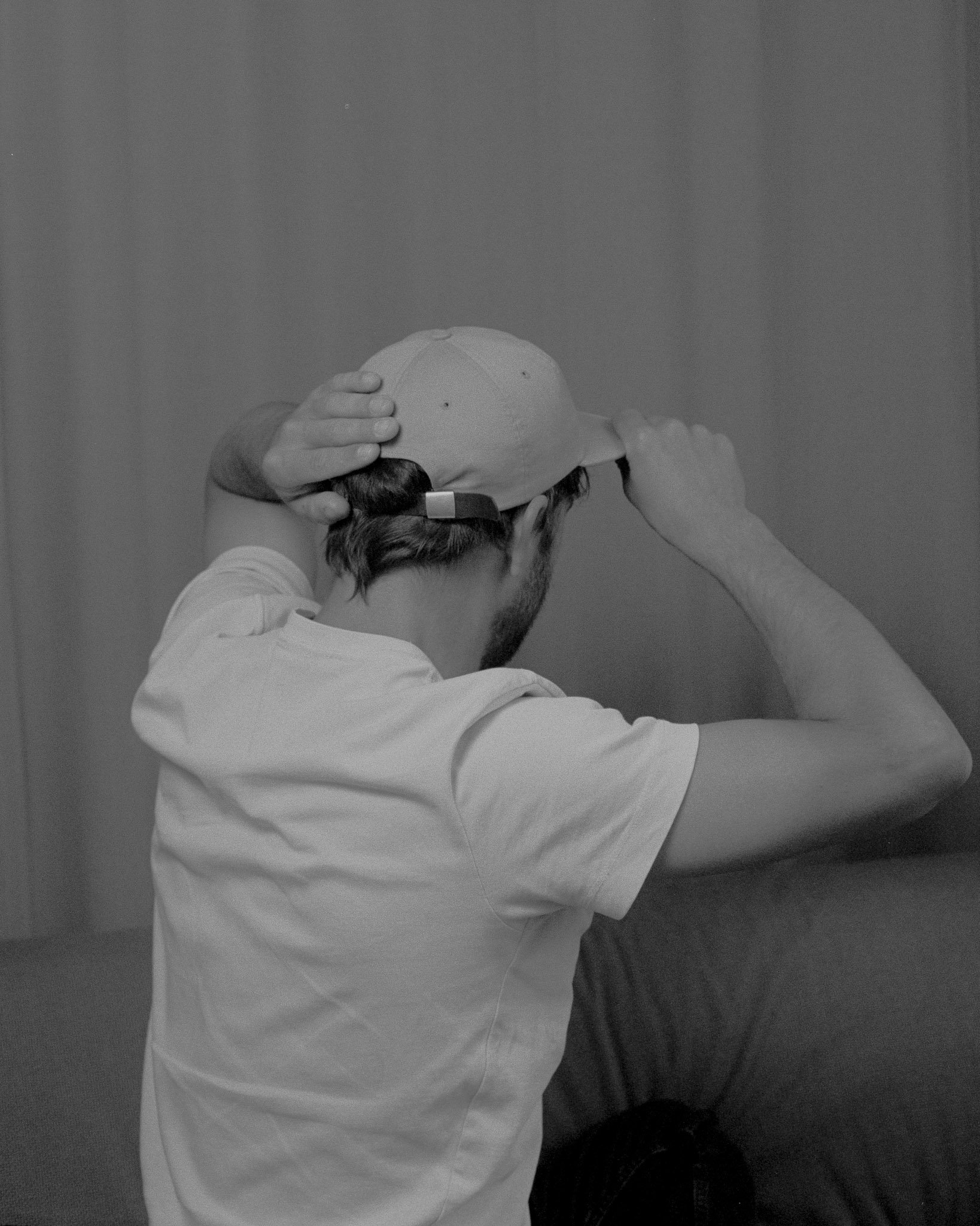 Portraitbild von hinten