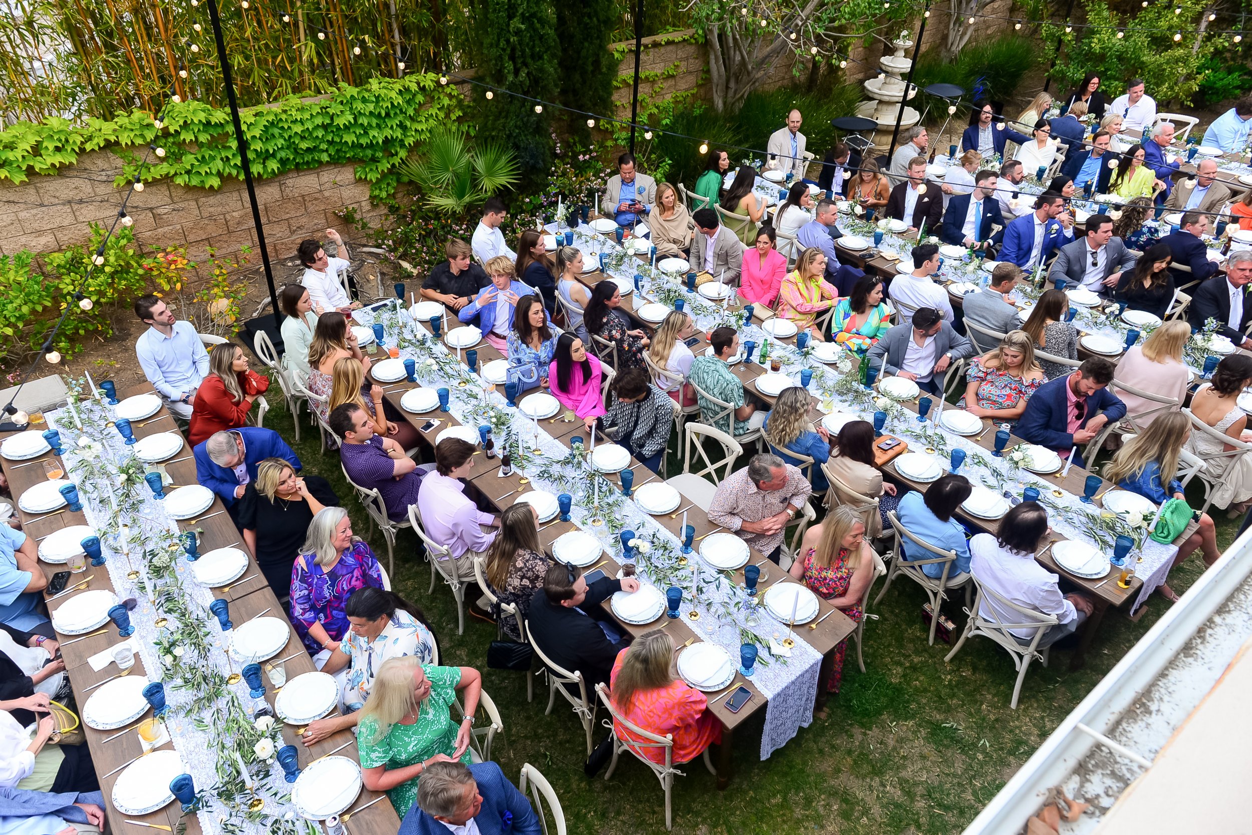 Exterior Wedding Layout