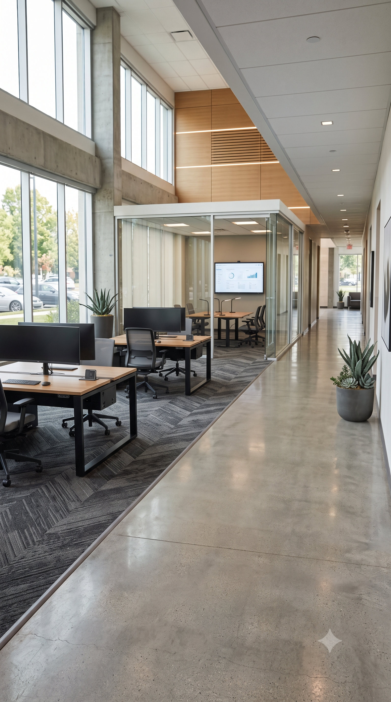 Office cleaning, window cleaning, floor cleaning, scheduled office cleaning and on-demand cleaning