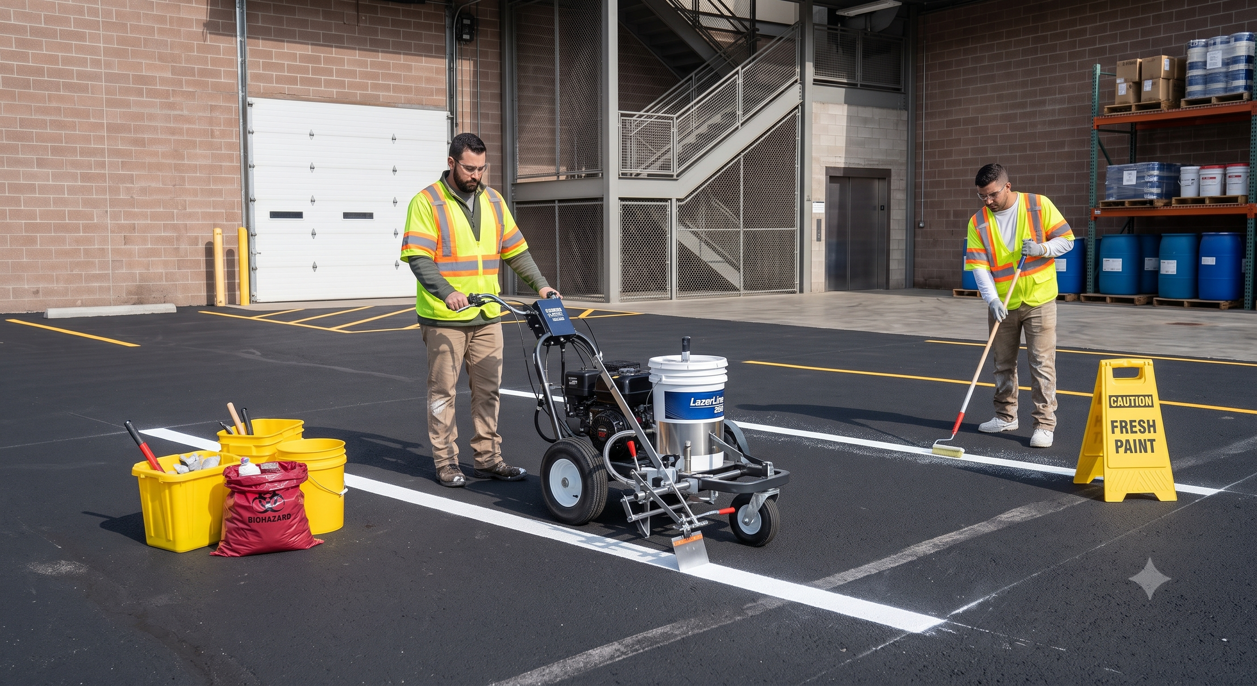 Line Painting & Pavement Marking