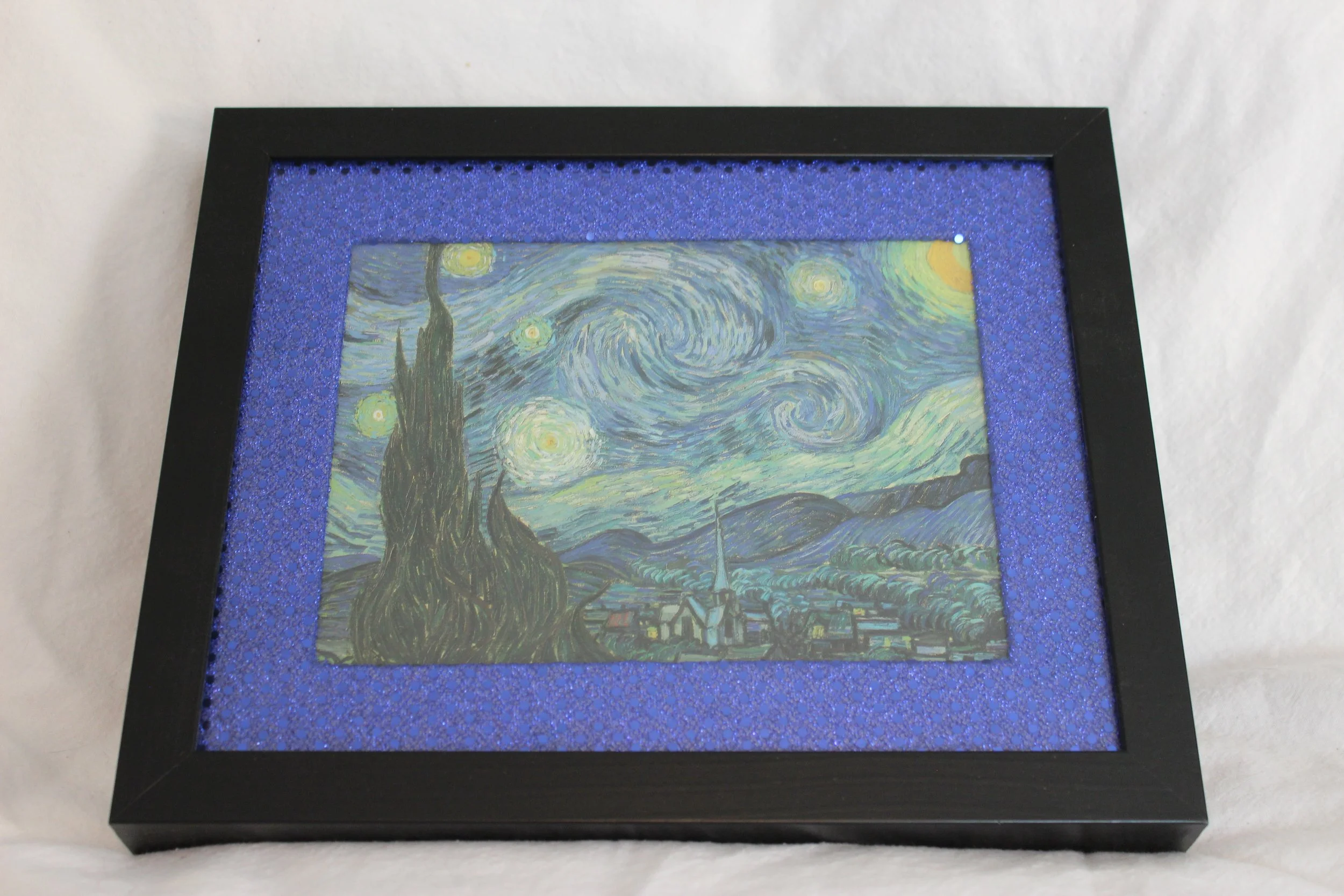 MS018 The Starry Night.  Vincent van Gogh