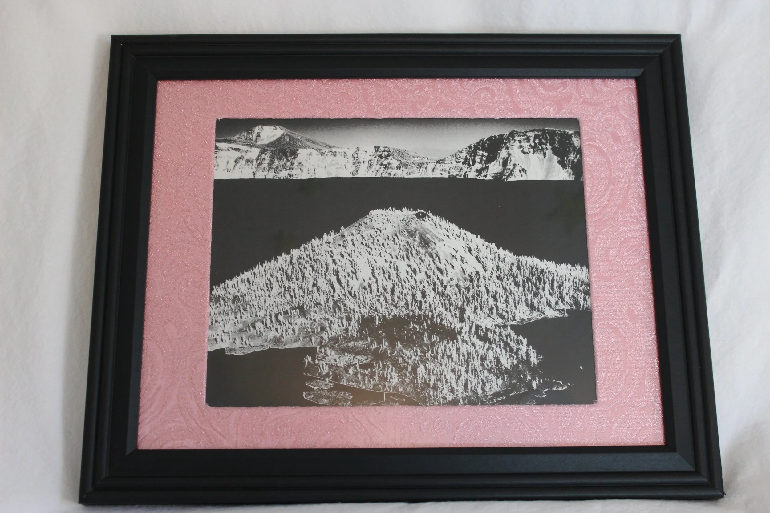 SC011 B&W Scenery and Pink