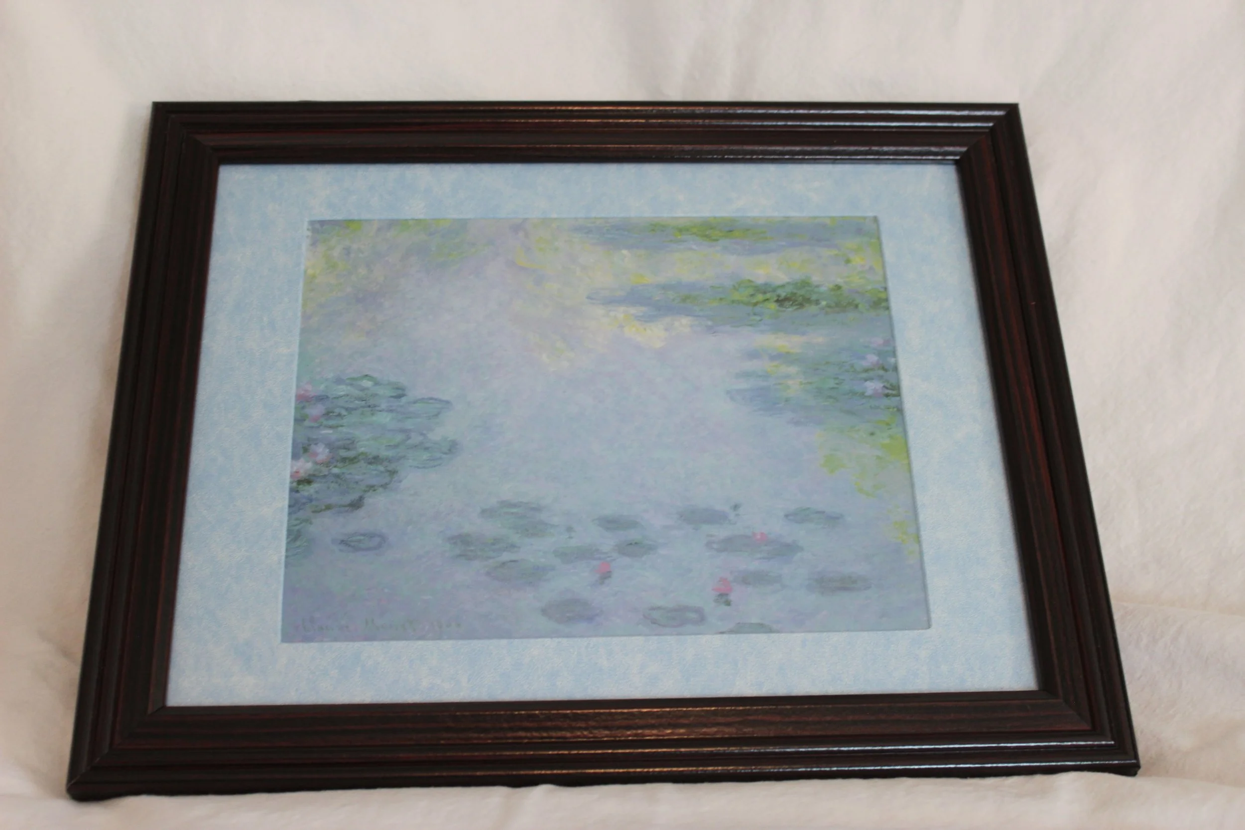 MS014 Water Lilies, series. Monet
