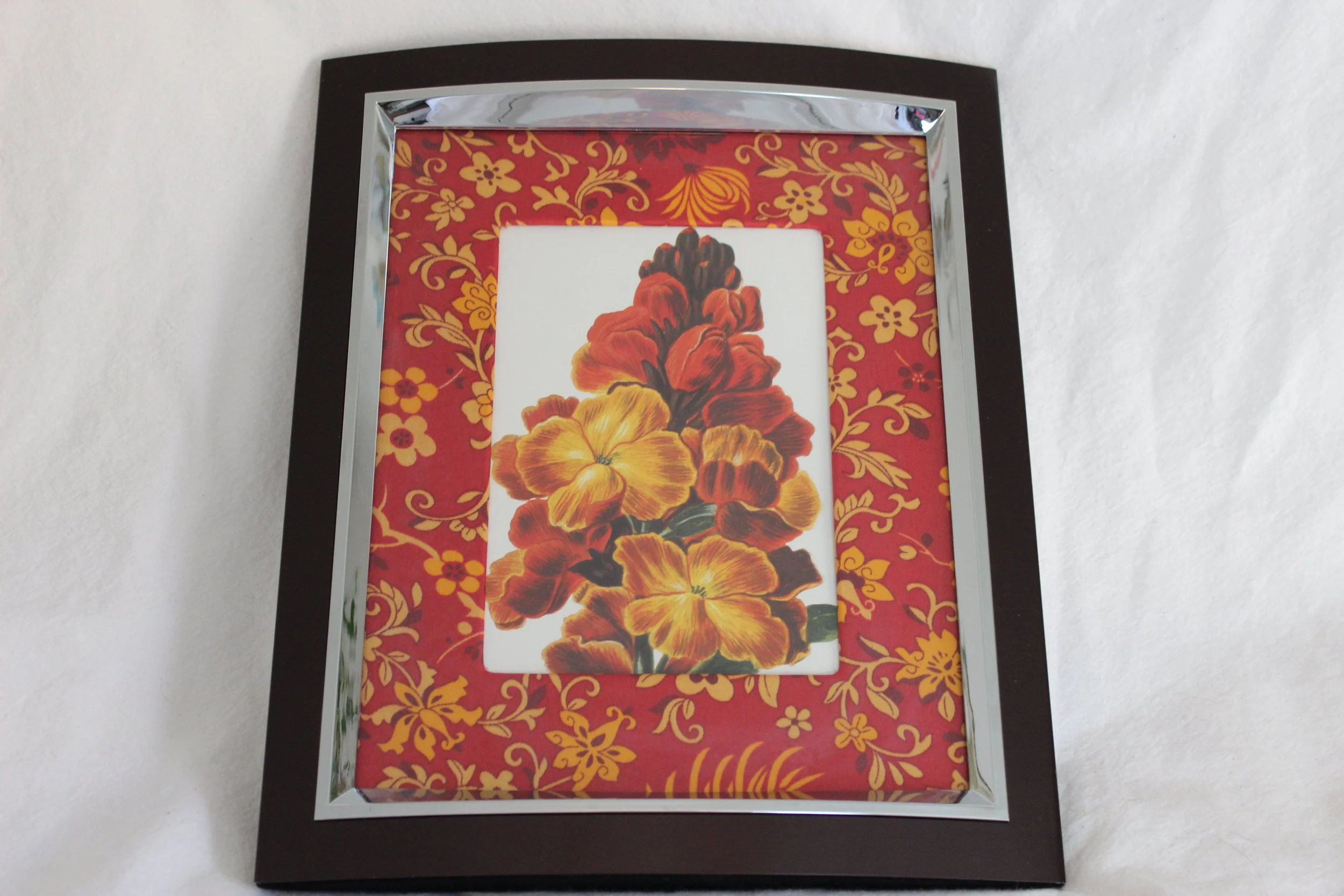 FL018 Floral Red and Yellows