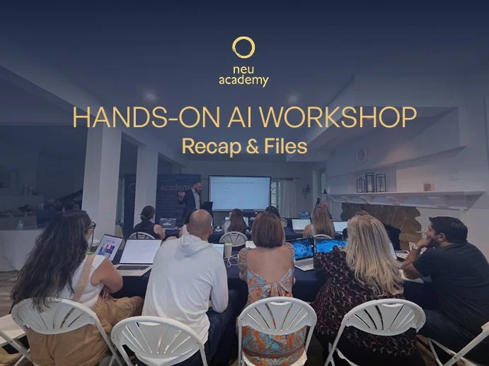 Your Professional AI Upskill Workshop — Recap